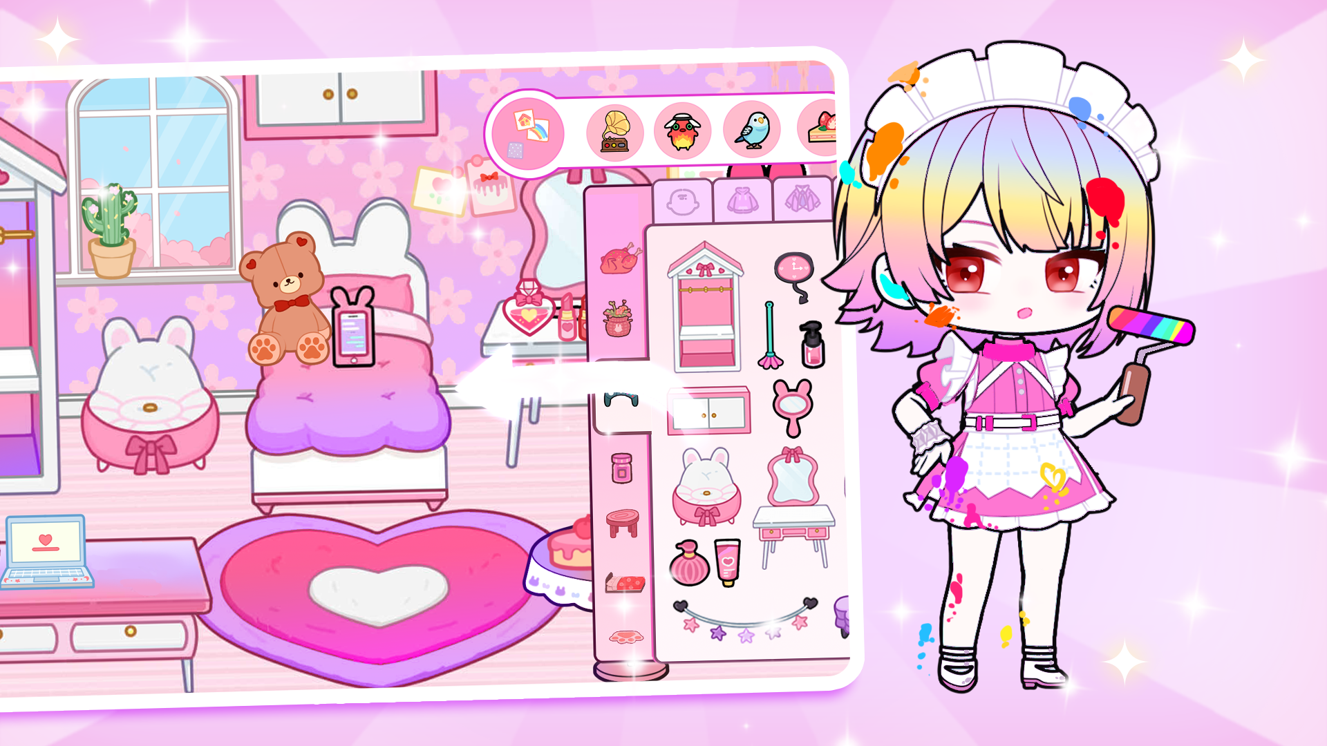 اسکرین شات 2 بازی YOYO Park: Fashion dress up