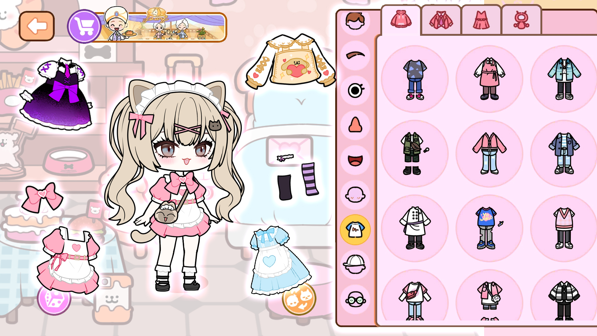 اسکرین شات 4 بازی YOYO Park: Fashion dress up