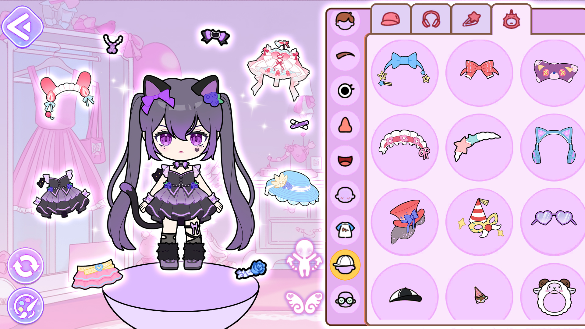 اسکرین شات 5 بازی Vlinder Gacha Dressup for Kids