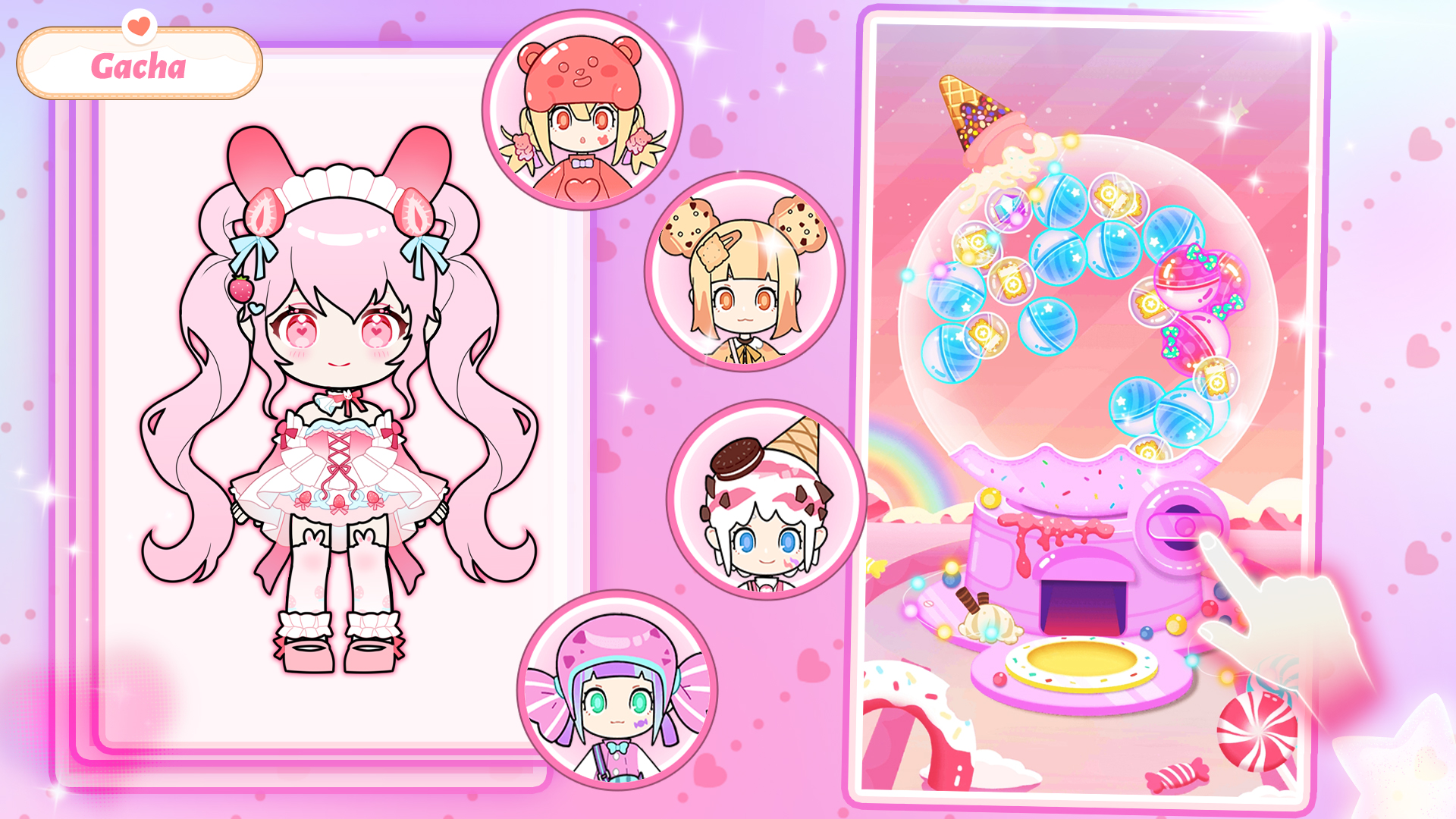 اسکرین شات 6 بازی Vlinder Gacha Dressup for Kids