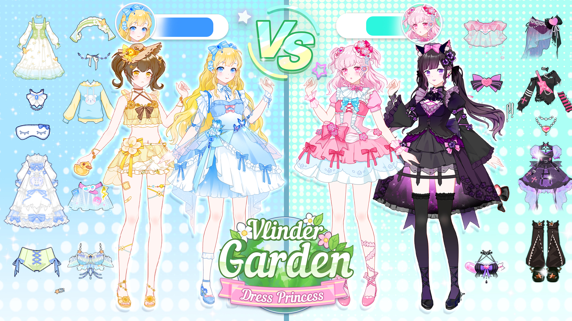 اسکرین شات 4 بازی Vlinder Garden：barbie game