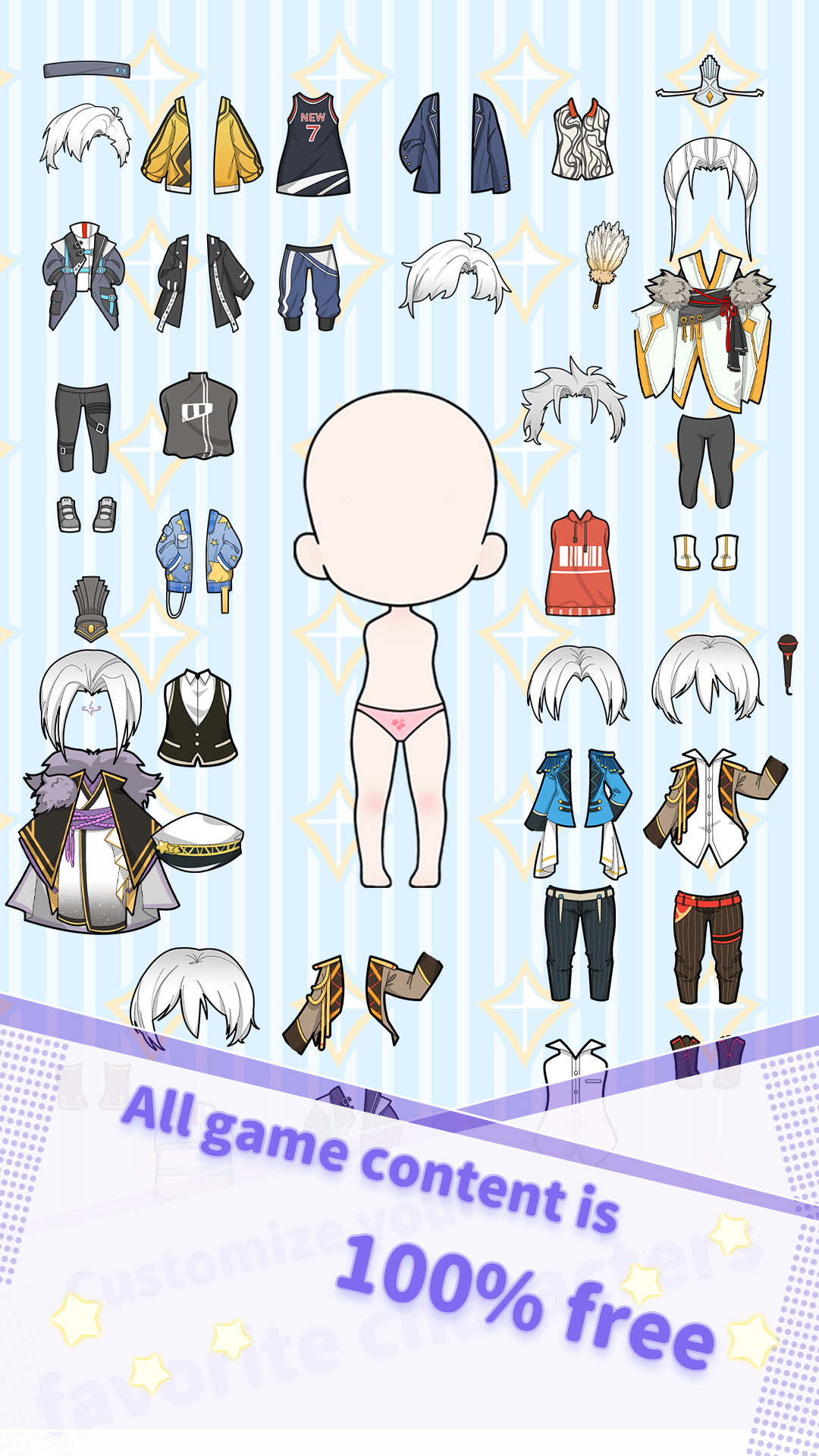 اسکرین شات 4 بازی Vlinder Boy: Dress up games