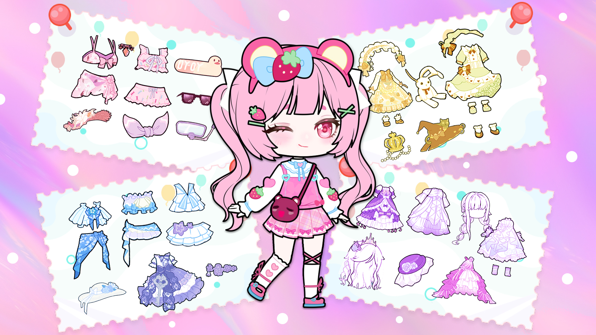 اسکرین شات 4 بازی Vlinder Doll: fashion stargirl