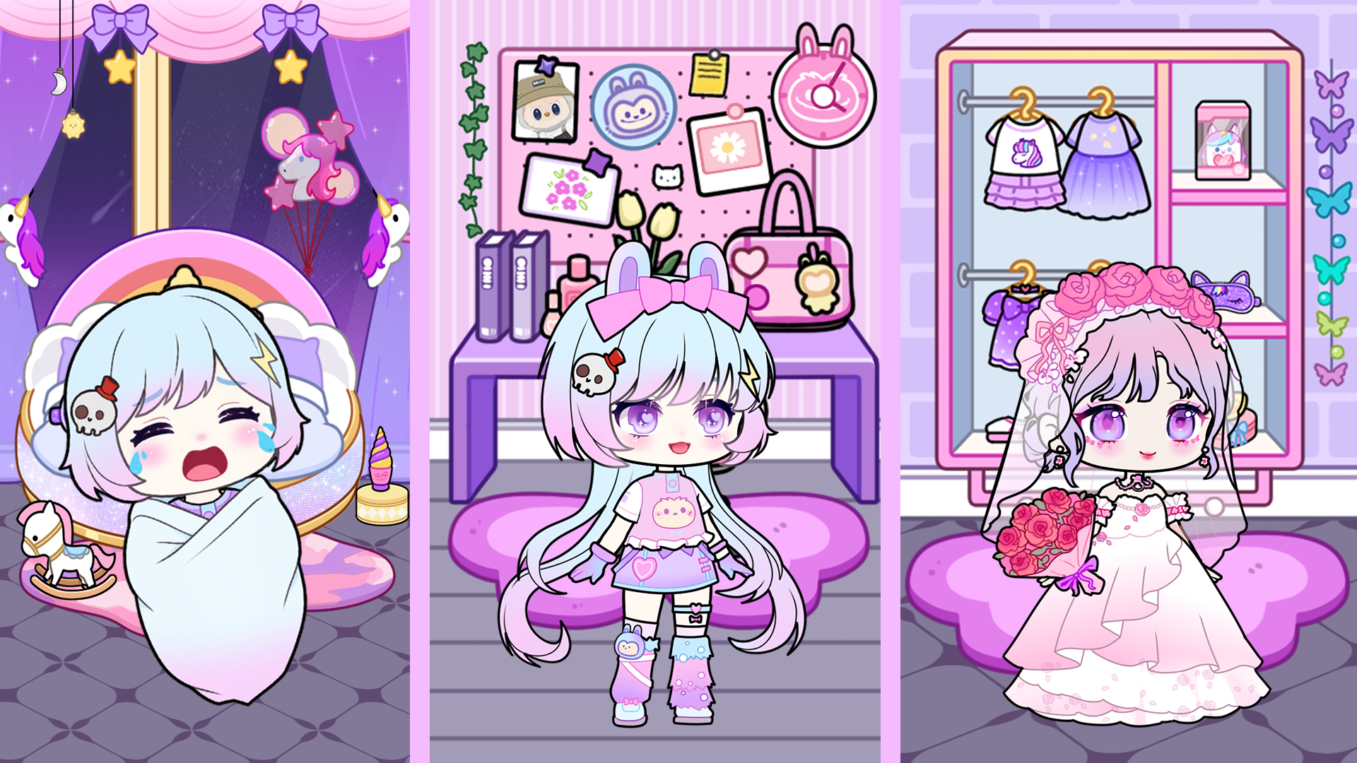 اسکرین شات 2 بازی Vlinder Doll: fashion stargirl