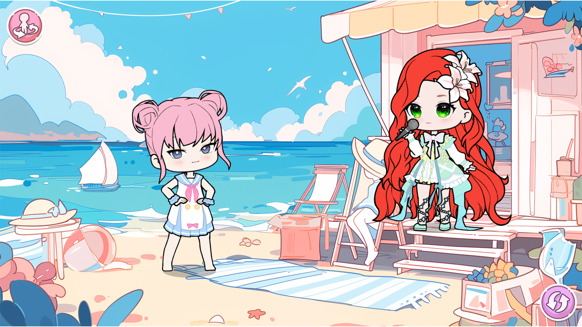 اسکرین شات 7 بازی YOYO School life: girl games