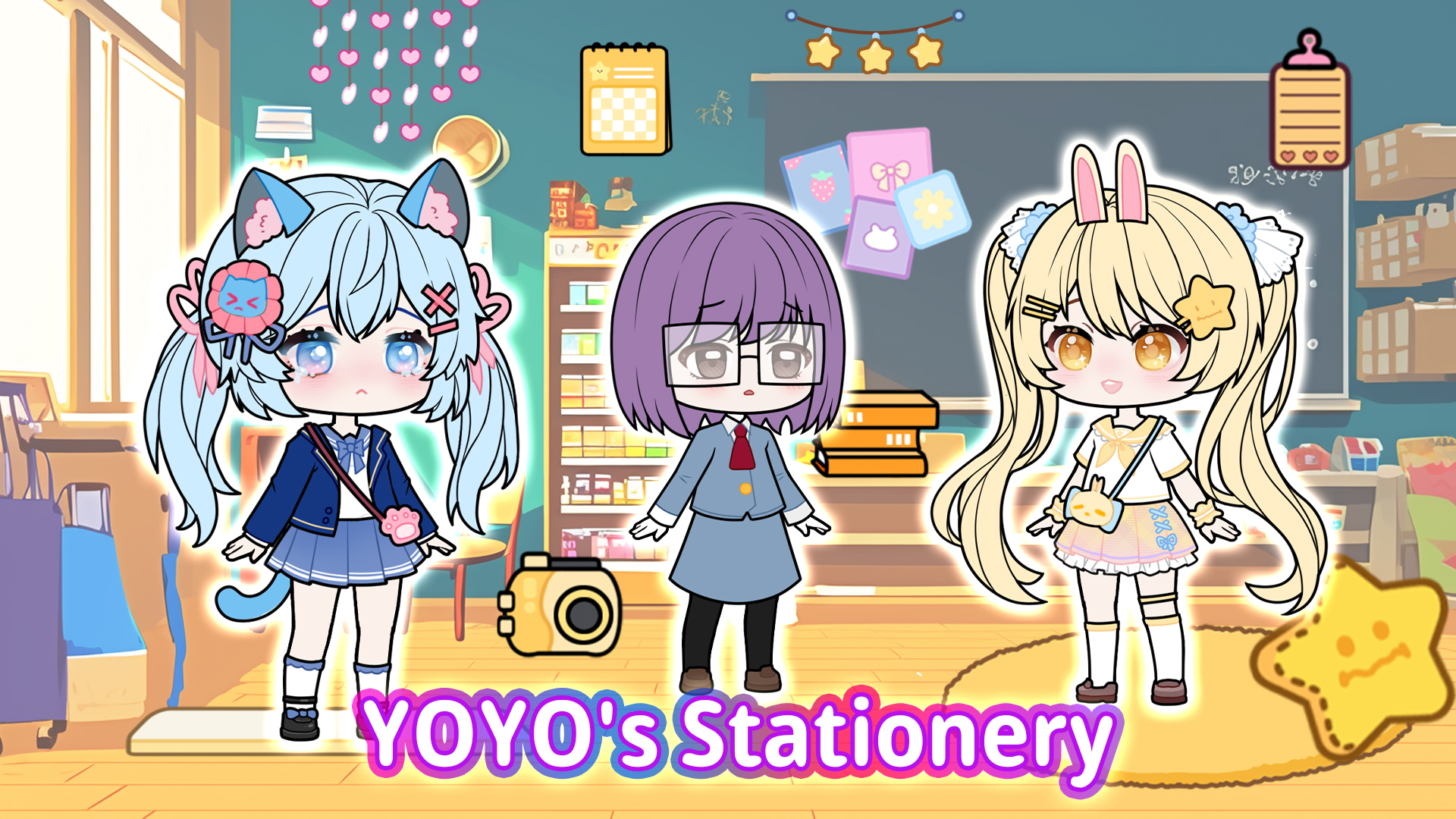 اسکرین شات 6 بازی YOYO Doll School life Dress up
