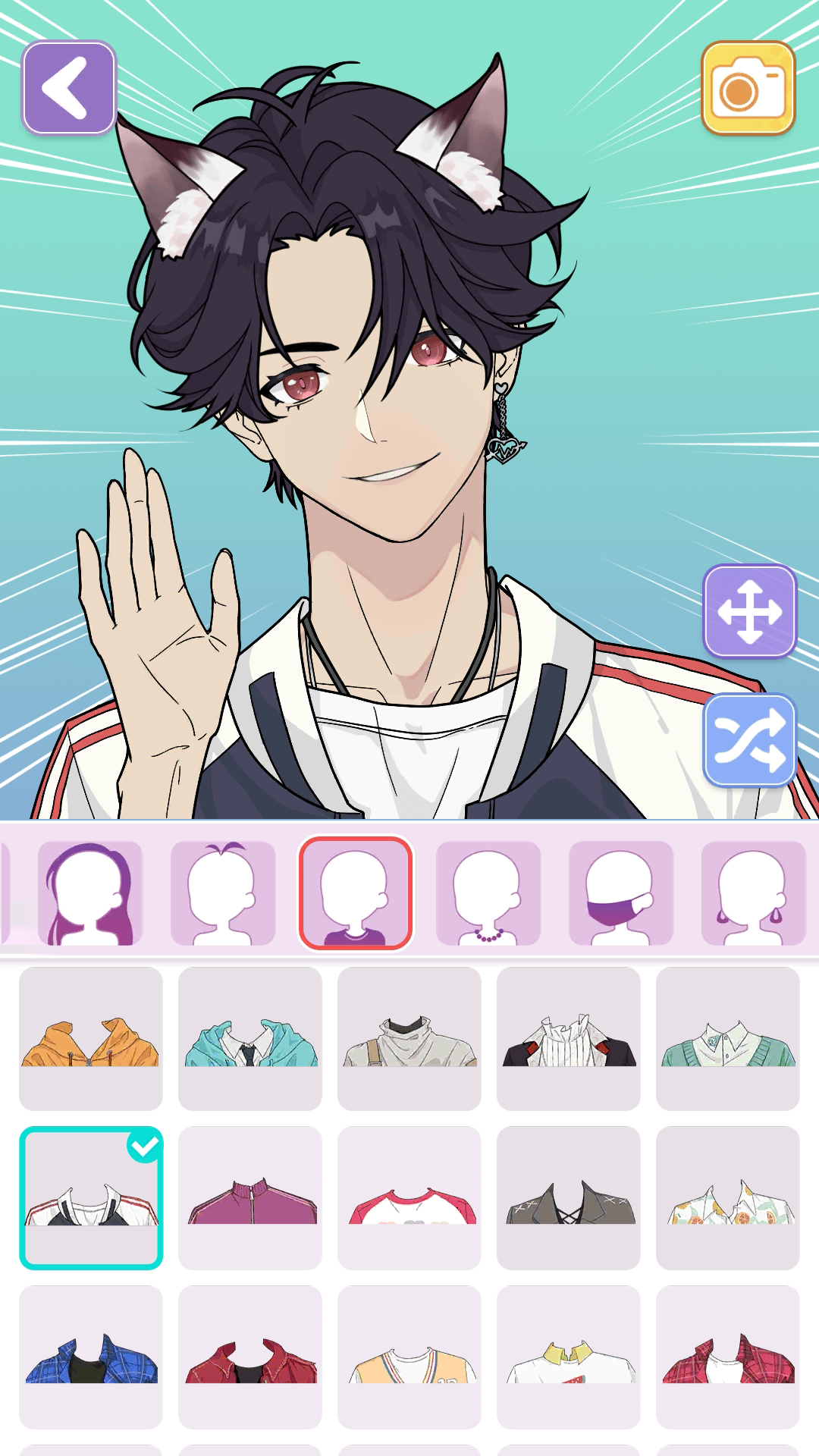 اسکرین شات 1 بازی Avatar Maker: Anime Dress up