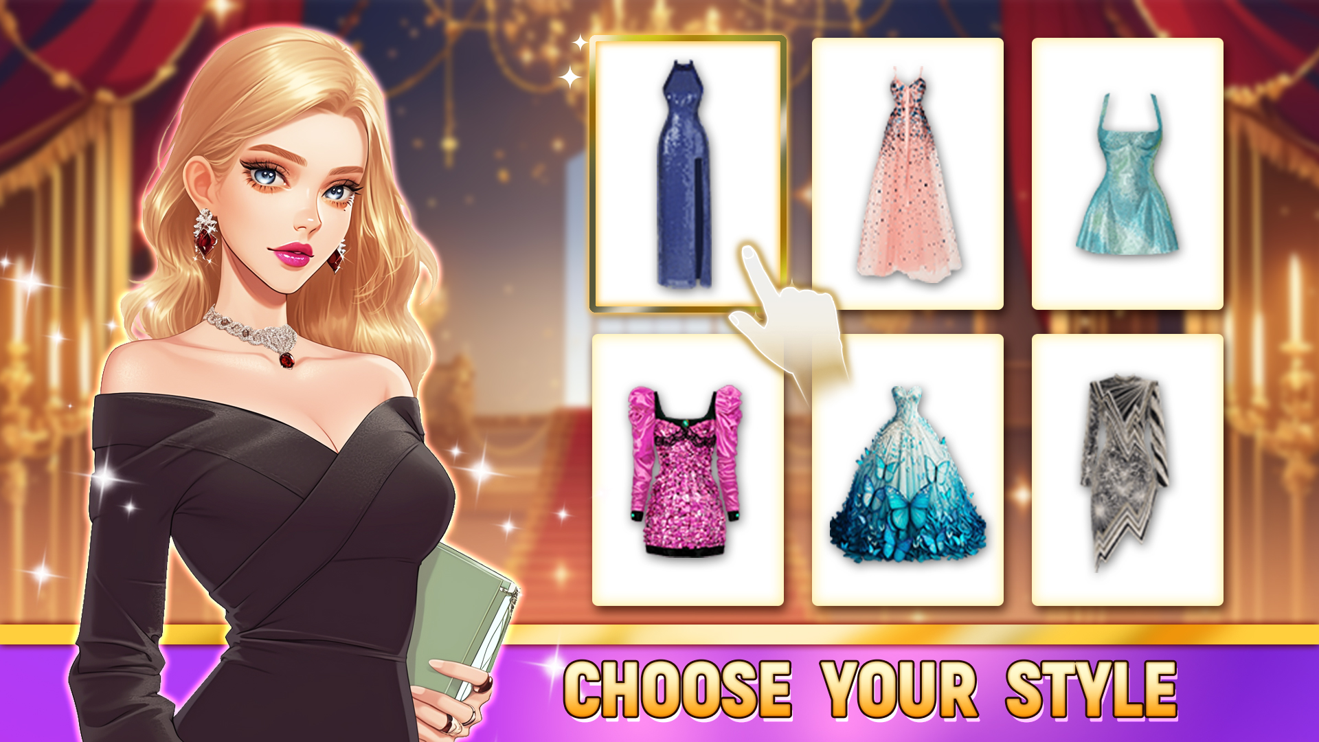 اسکرین شات 1 بازی Fashion Stylist Dress Up Show