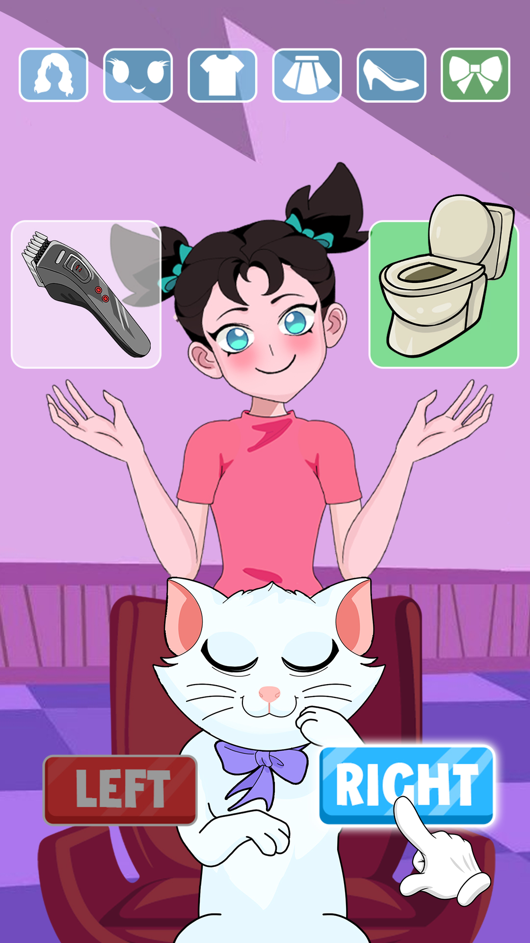 اسکرین شات 2 بازی Left Or Right: Dress Up