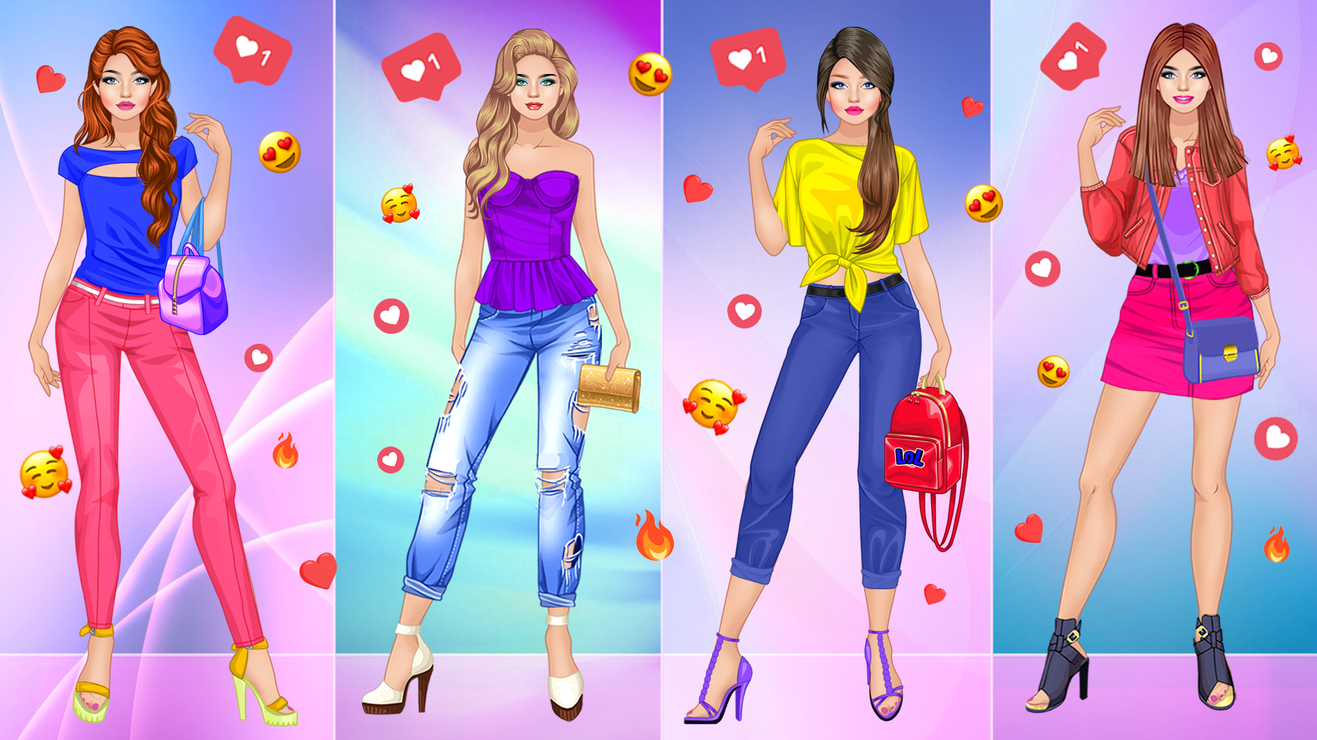 اسکرین شات 8 بازی Girl Dress Up Games Offline