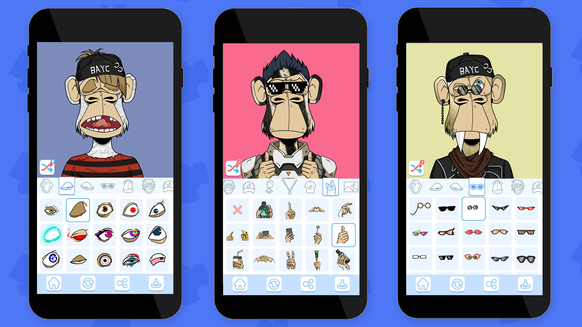 اسکرین شات 5 بازی Bored Ape Creator - NFT Art