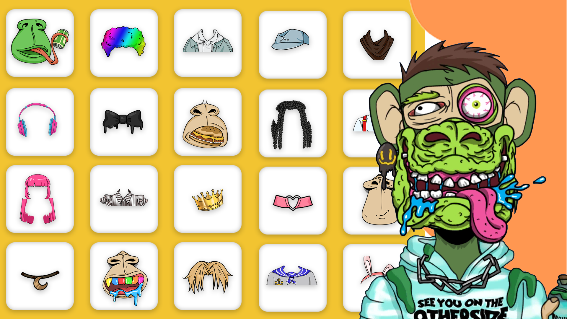 اسکرین شات 1 بازی Bored Ape Creator - NFT Art