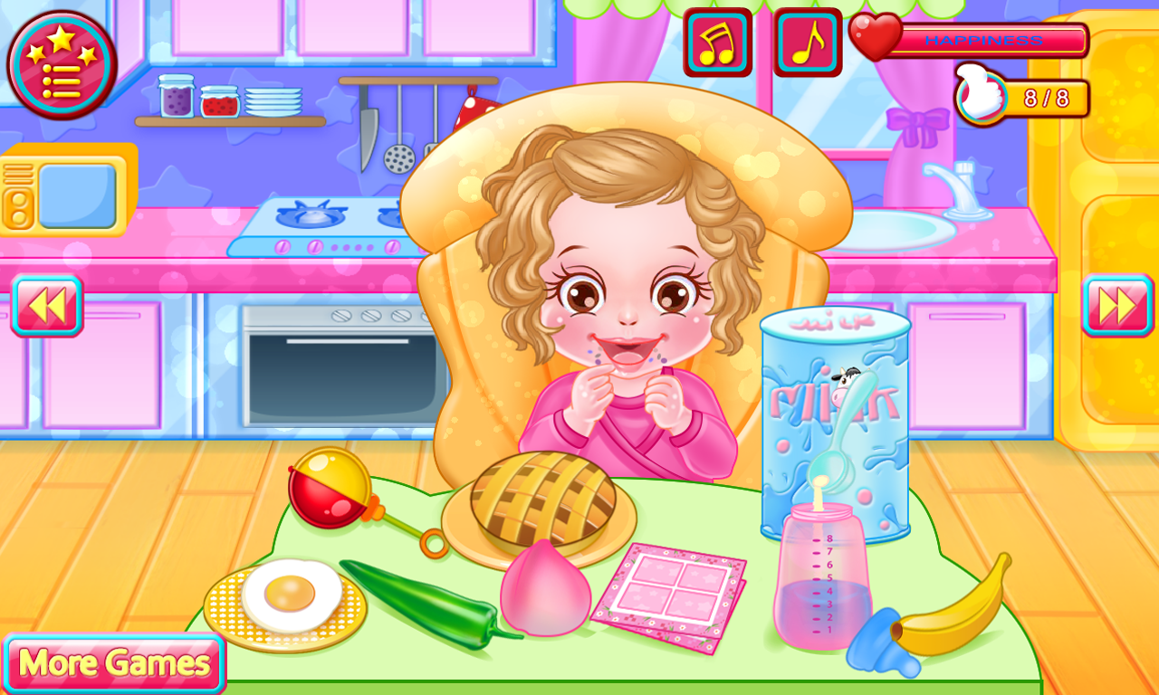 اسکرین شات 7 بازی Baby Caring Games with Anna