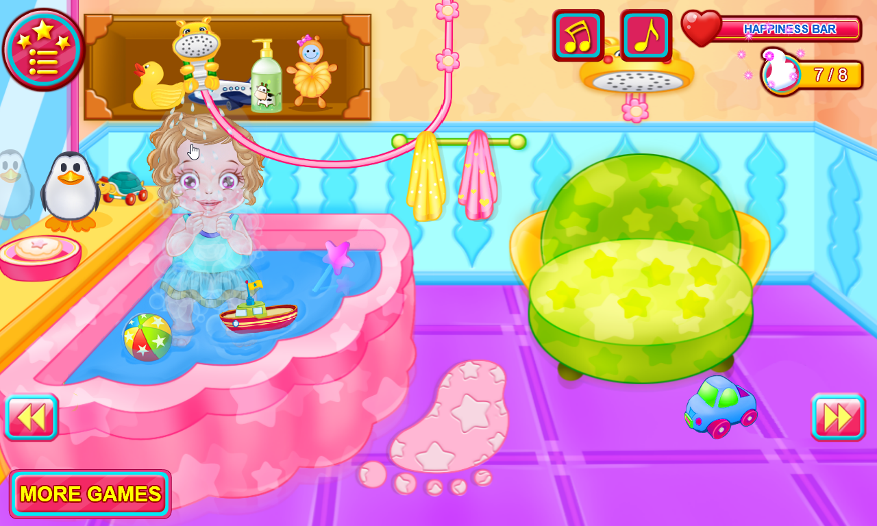 اسکرین شات 6 بازی Baby Caring Games with Anna