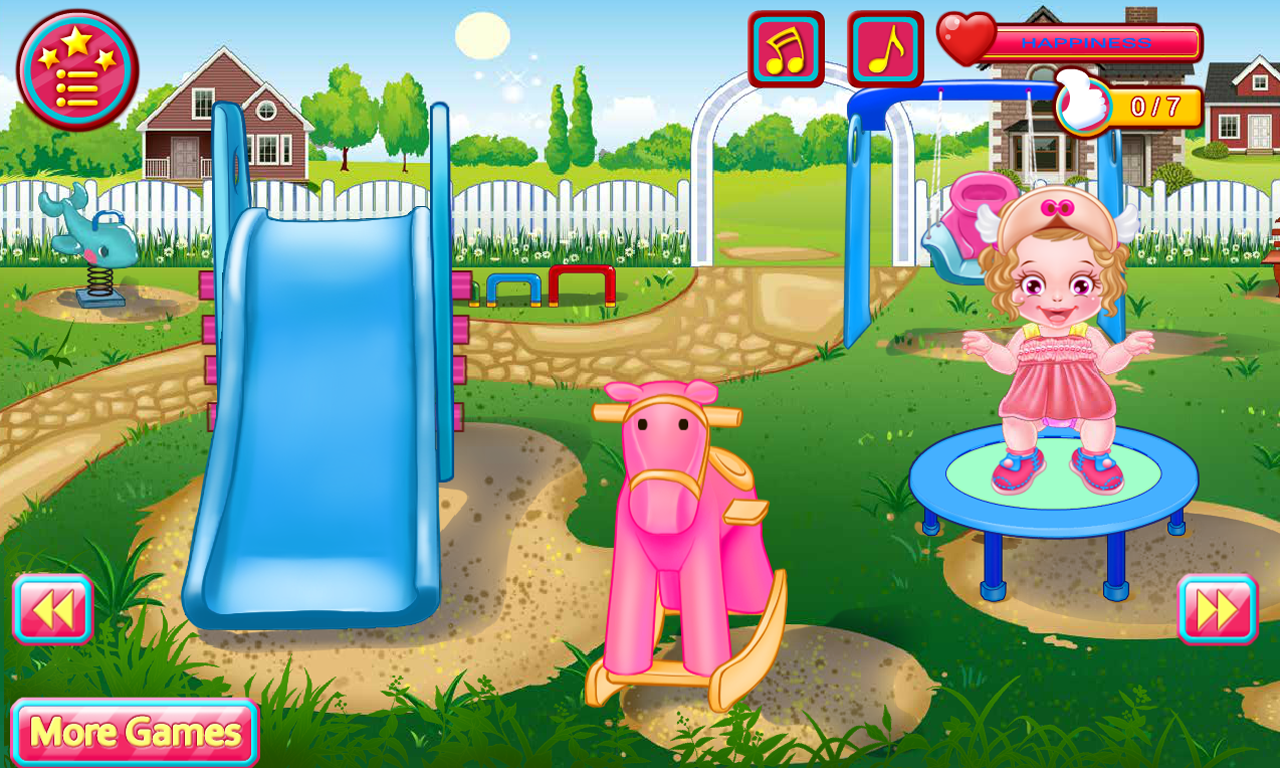اسکرین شات 4 بازی Baby Caring Games with Anna