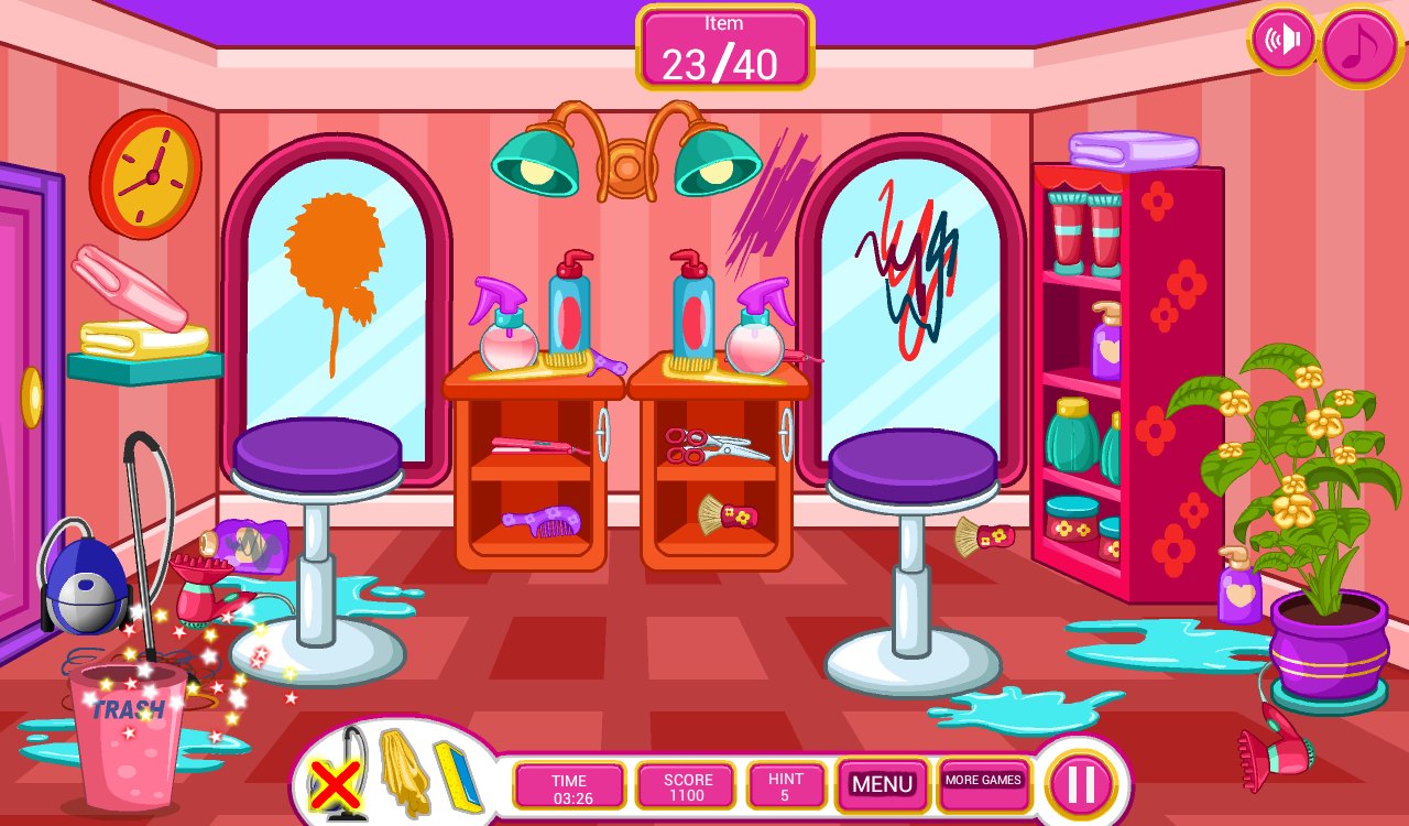 اسکرین شات 4 بازی Clean Up Hair Salon