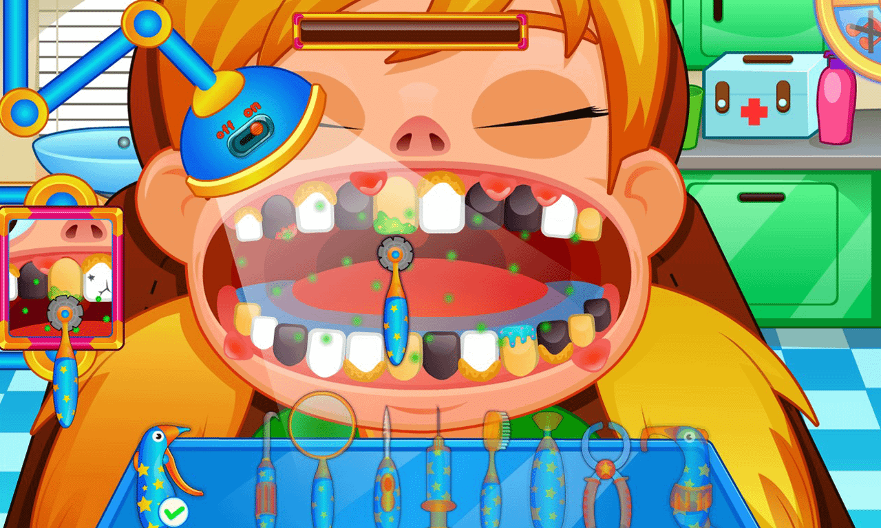 اسکرین شات 1 بازی Fun Mouth Doctor, Dentist Game