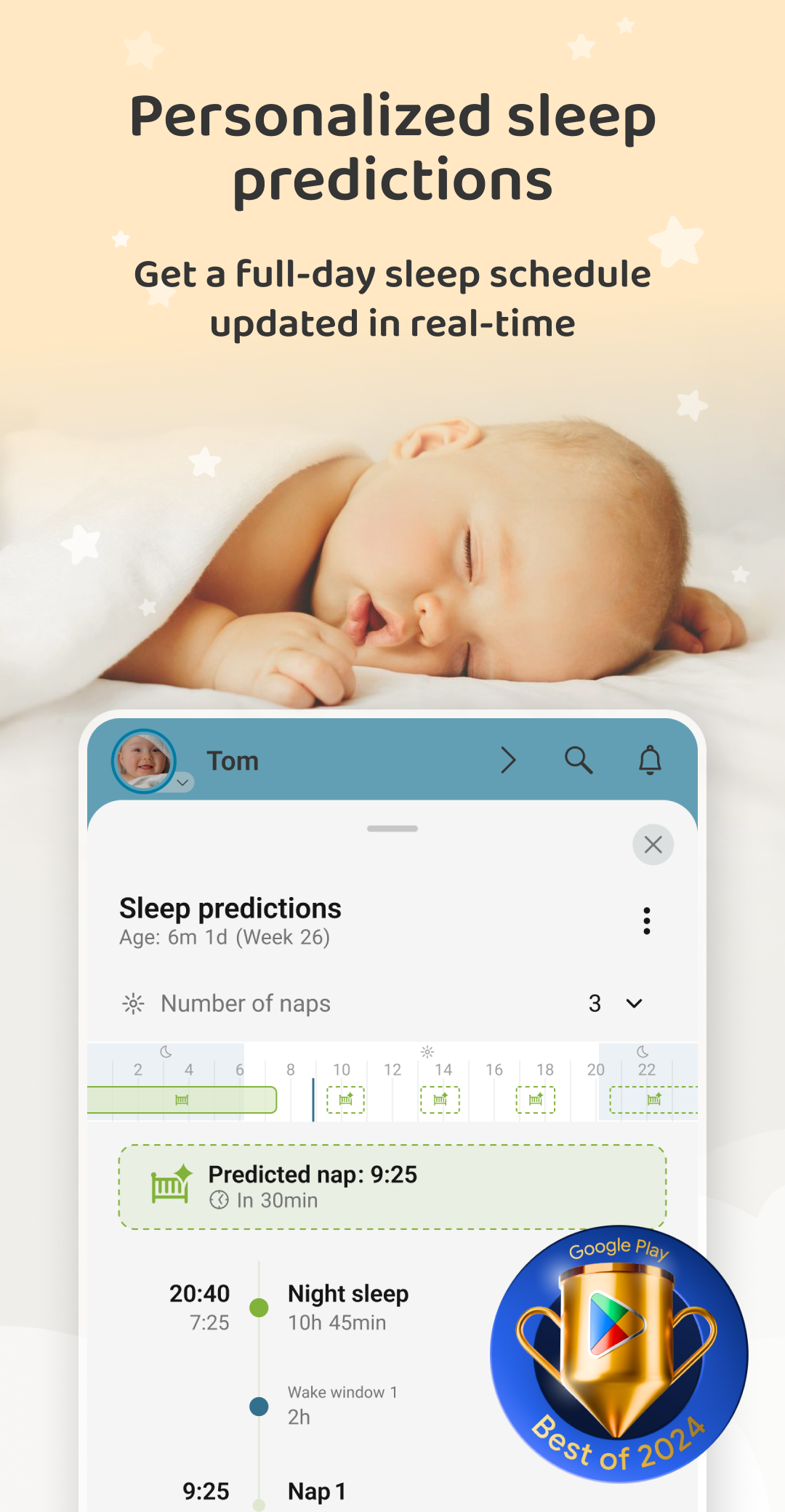 اسکرین شات 1 برنامه Baby Daybook - Newborn Tracker