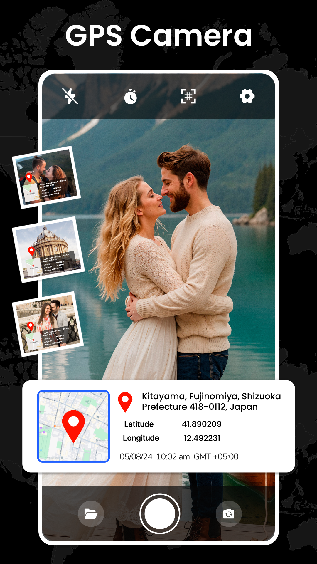 اسکرین شات 3 برنامه GPS Earth Maps Live Navigation