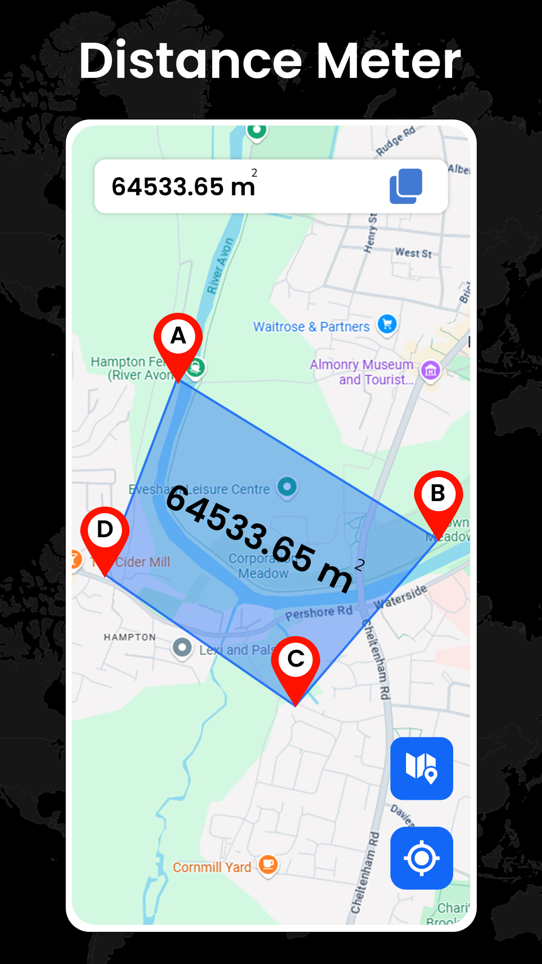 اسکرین شات 6 برنامه GPS Earth Maps Live Navigation