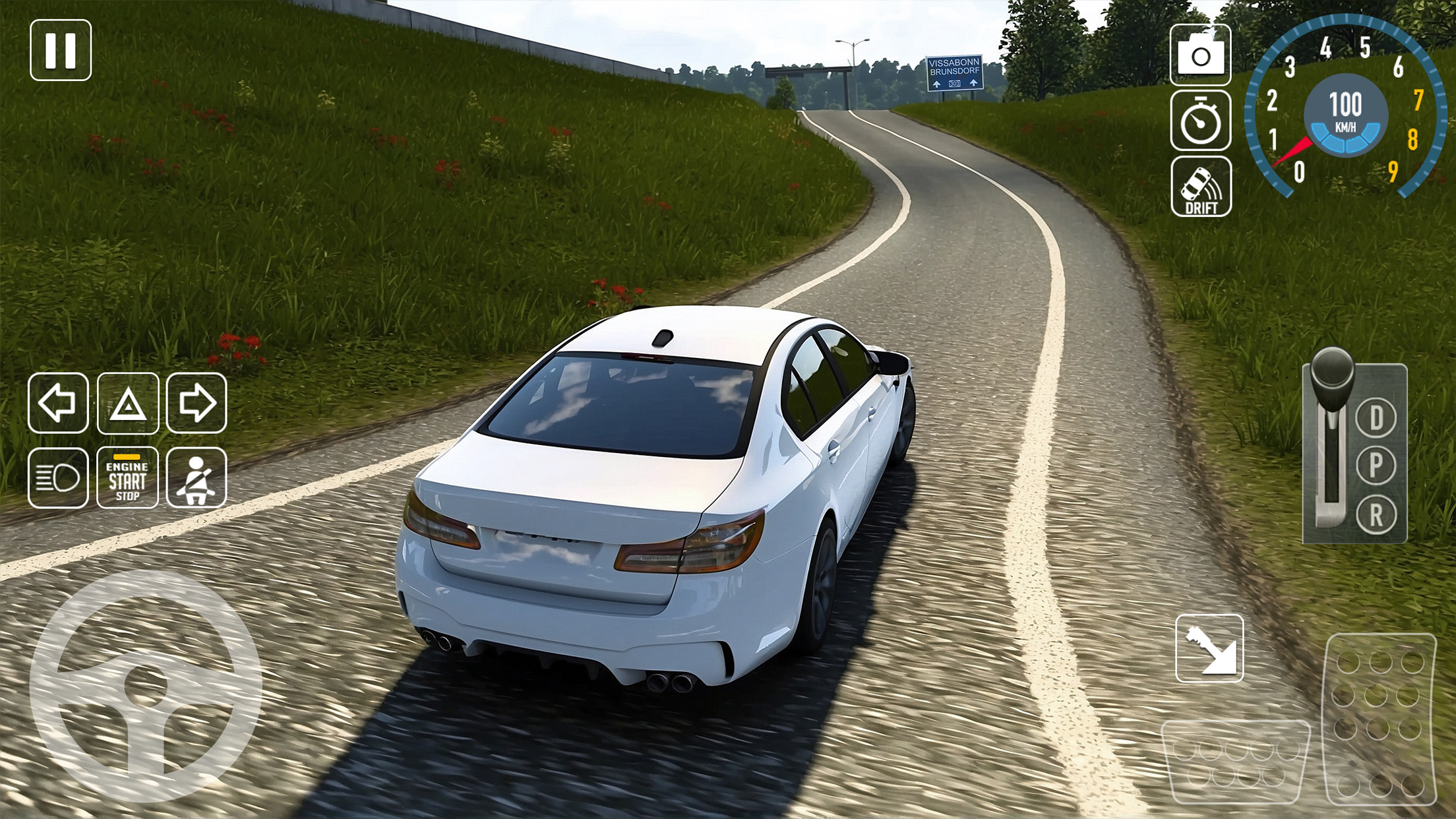 اسکرین شات 4 بازی Car Driving Simulator 2024