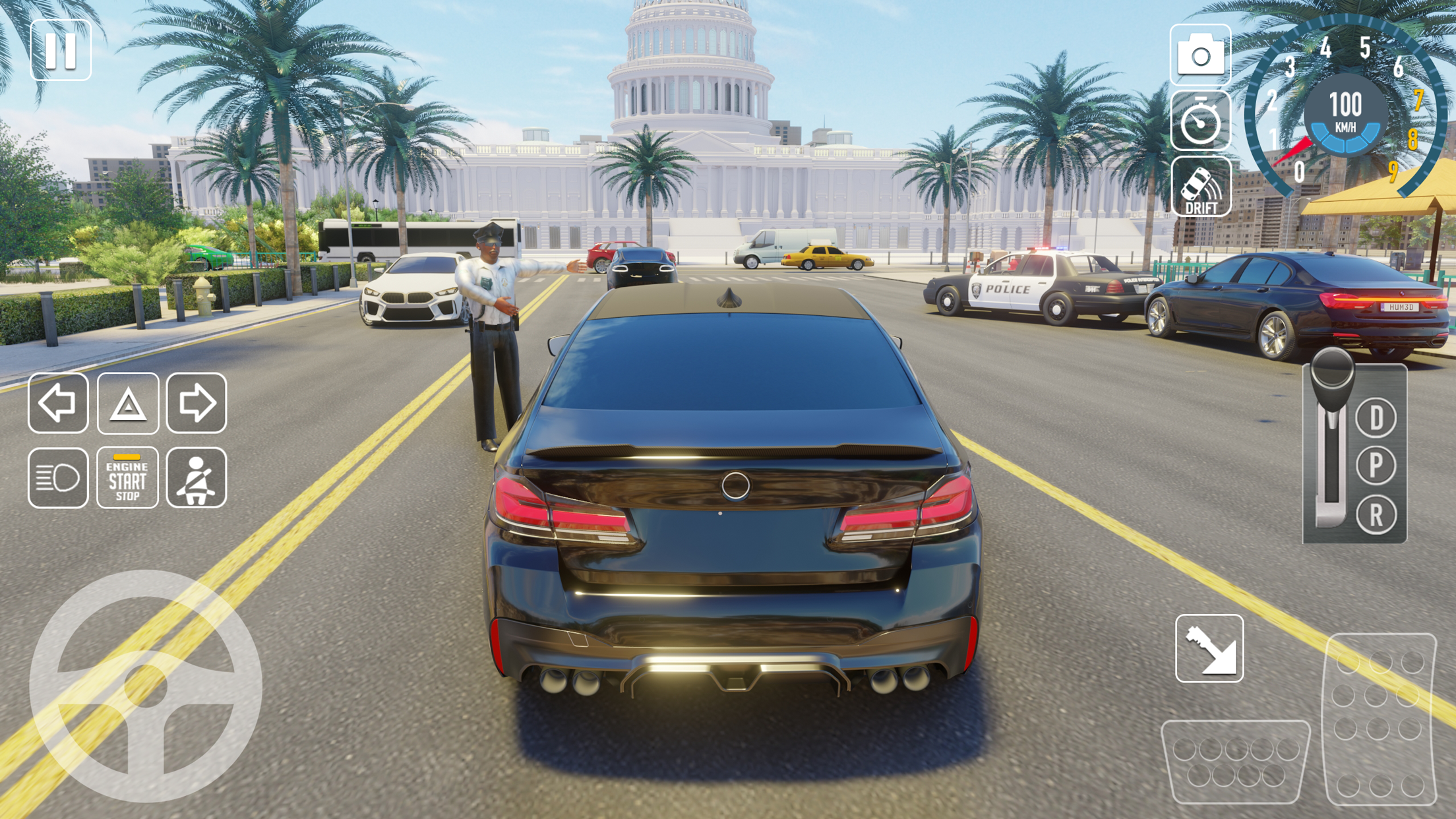 اسکرین شات 5 بازی Car Driving Simulator 2024