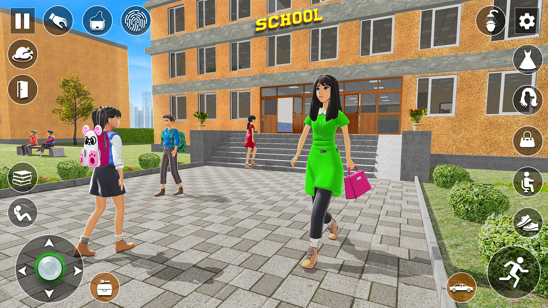 اسکرین شات 3 بازی School Teacher Game School Day