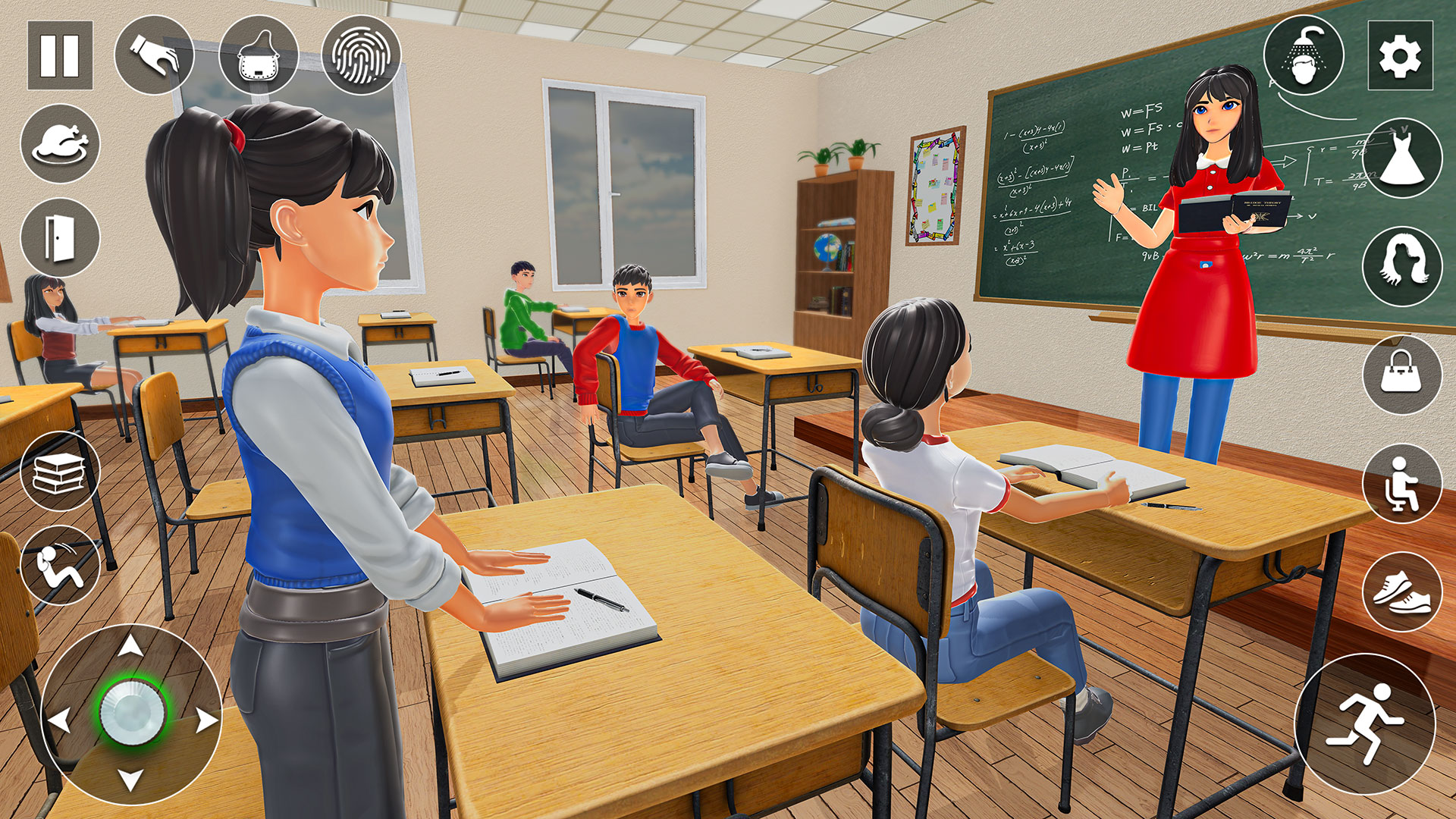 اسکرین شات 2 بازی School Teacher Game School Day