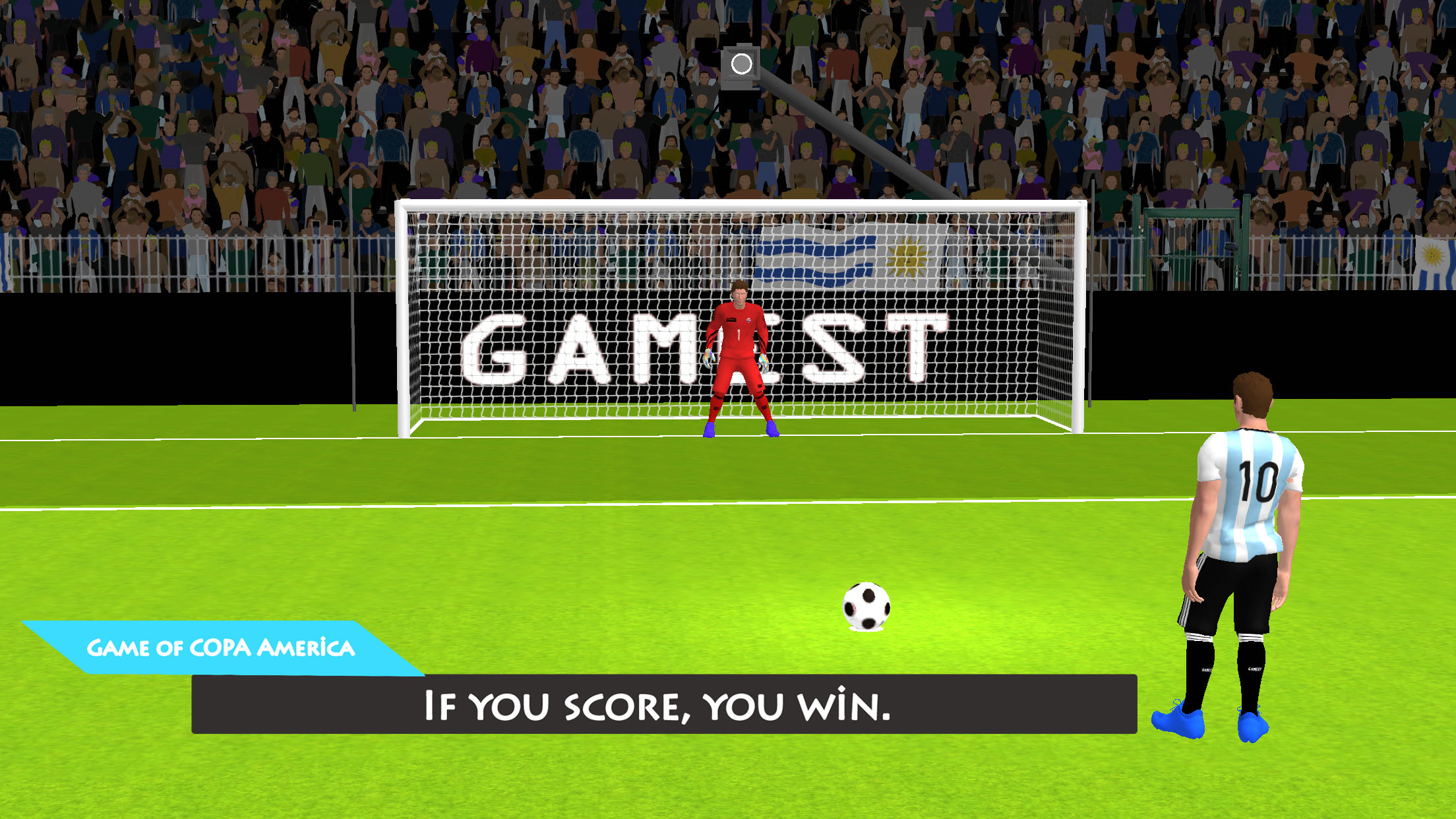اسکرین شات 6 بازی Copa America Penalty Freekick