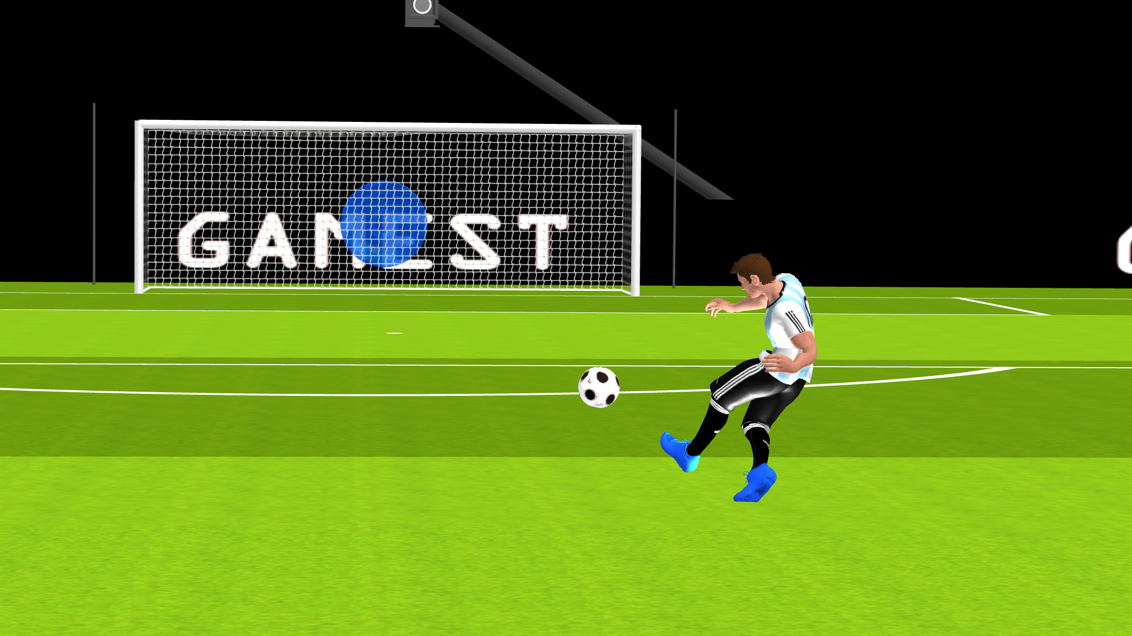 اسکرین شات 1 بازی Copa America Penalty Freekick