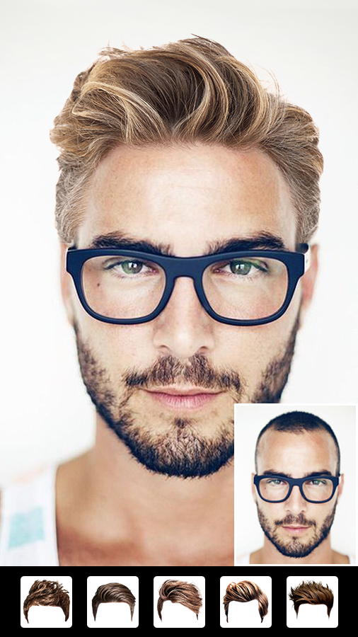 اسکرین شات 6 برنامه Beard Man: Beard Styles Editor