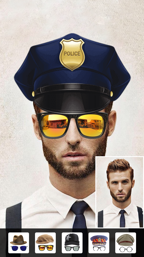اسکرین شات 4 برنامه Beard Man: Beard Styles Editor