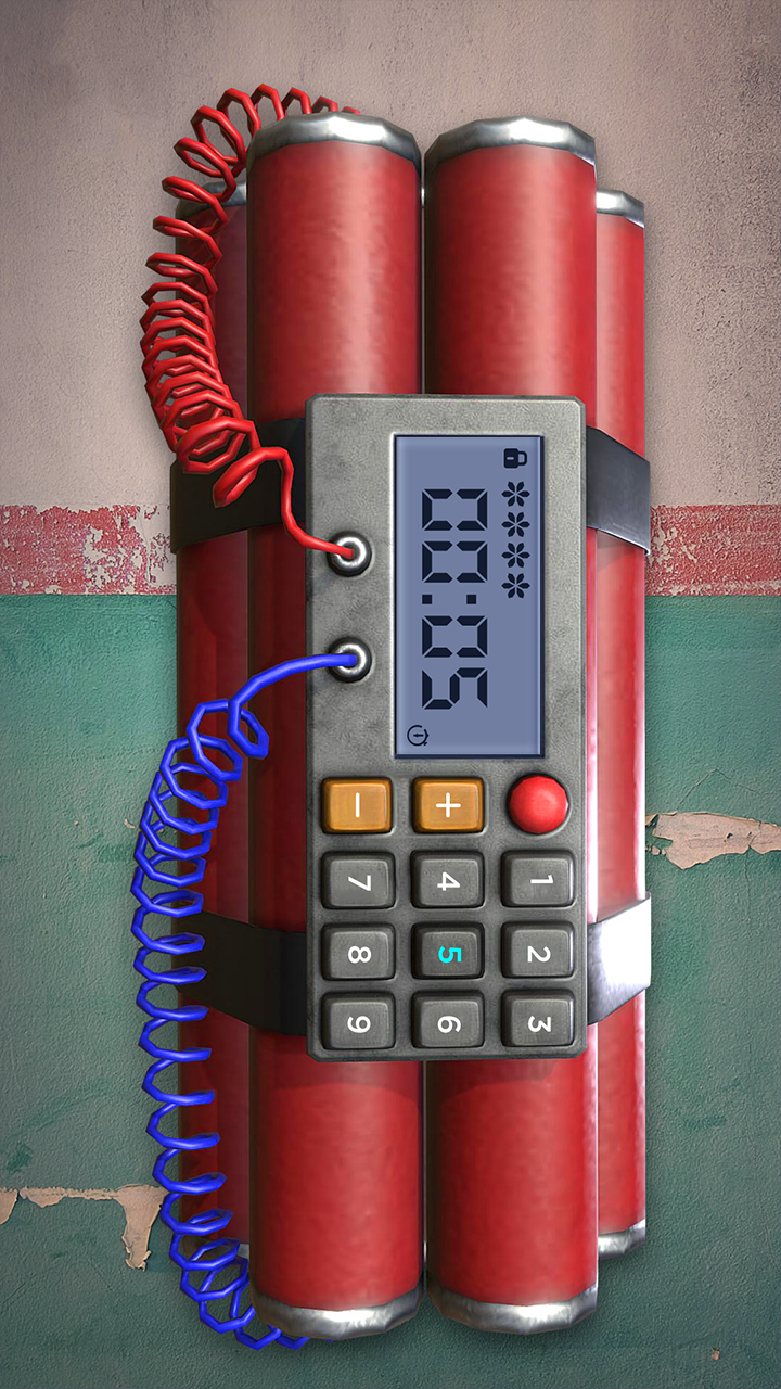 اسکرین شات 3 برنامه Time Bomb Broken Screen Prank