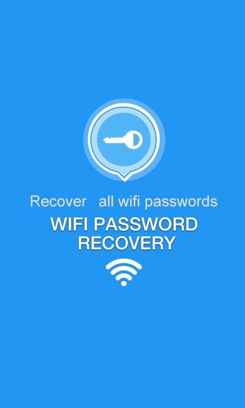اسکرین شات 1 برنامه Wifi Password Recovery