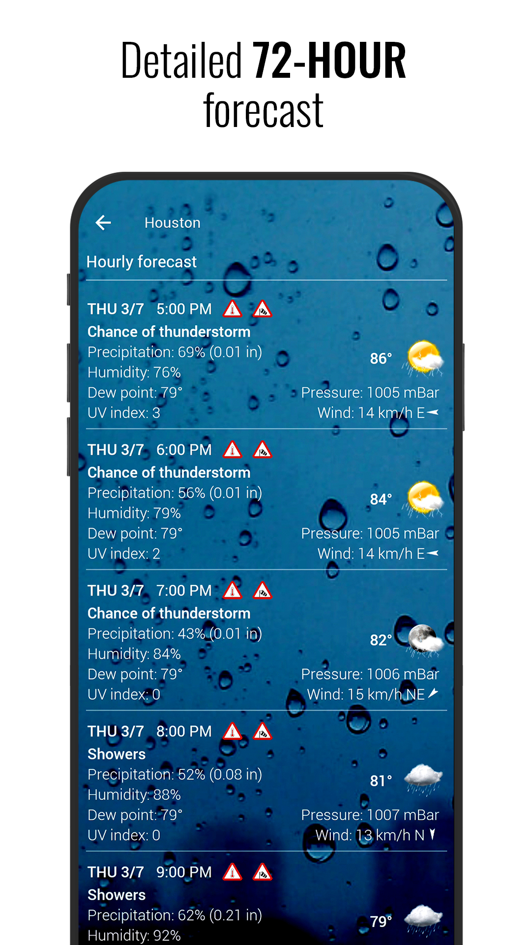 اسکرین شات 5 برنامه 3D Flip Clock & Weather