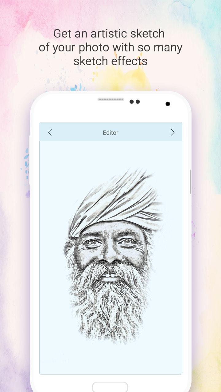 اسکرین شات 5 برنامه Pencil Sketch Photo Art