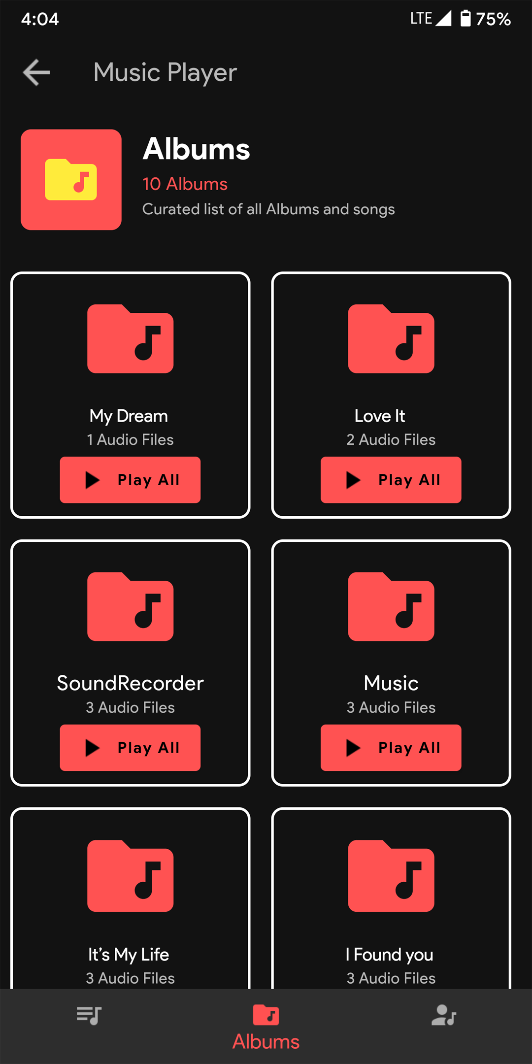 اسکرین شات 6 برنامه Audio Recorder