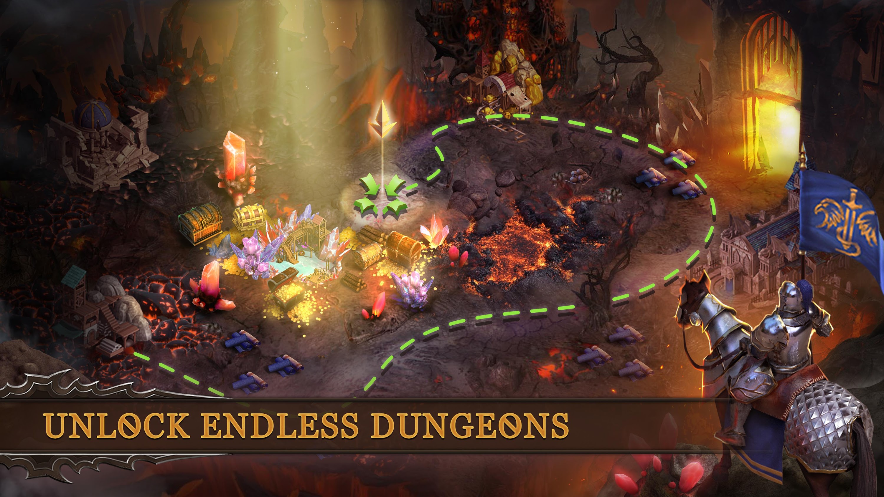 اسکرین شات 4 بازی Dungeon & Heroes: 3D RPG