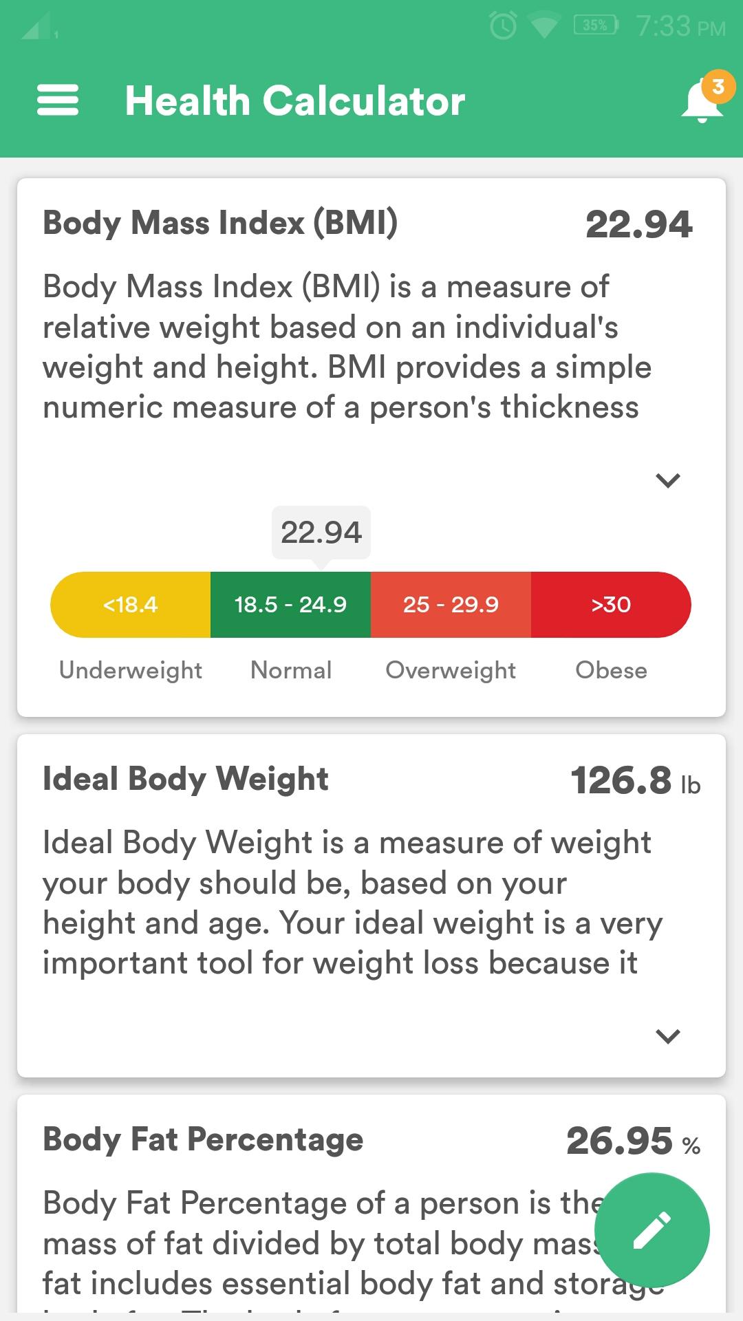 اسکرین شات 8 برنامه Health & Fitness Tracker