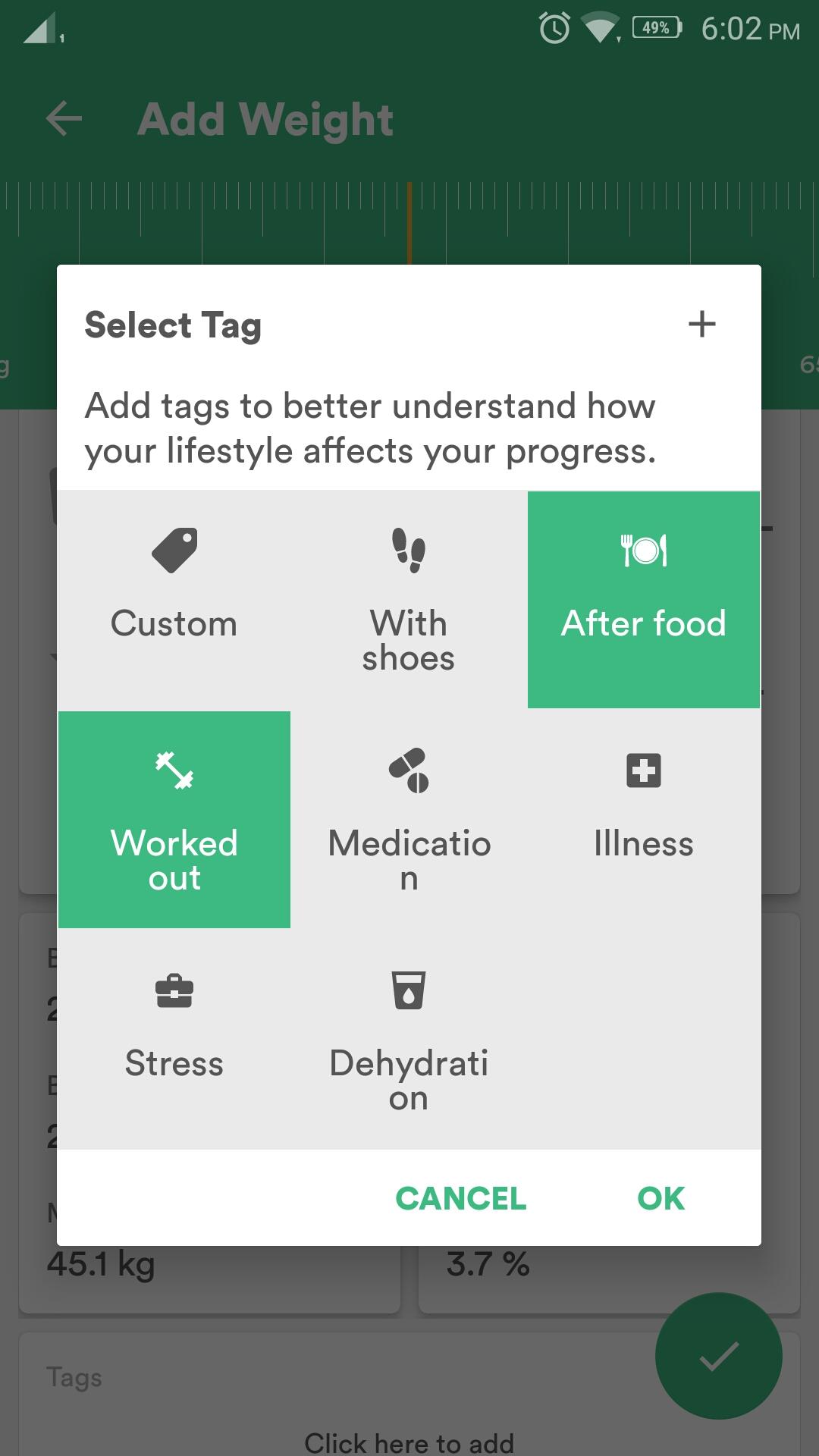 اسکرین شات 6 برنامه Health & Fitness Tracker