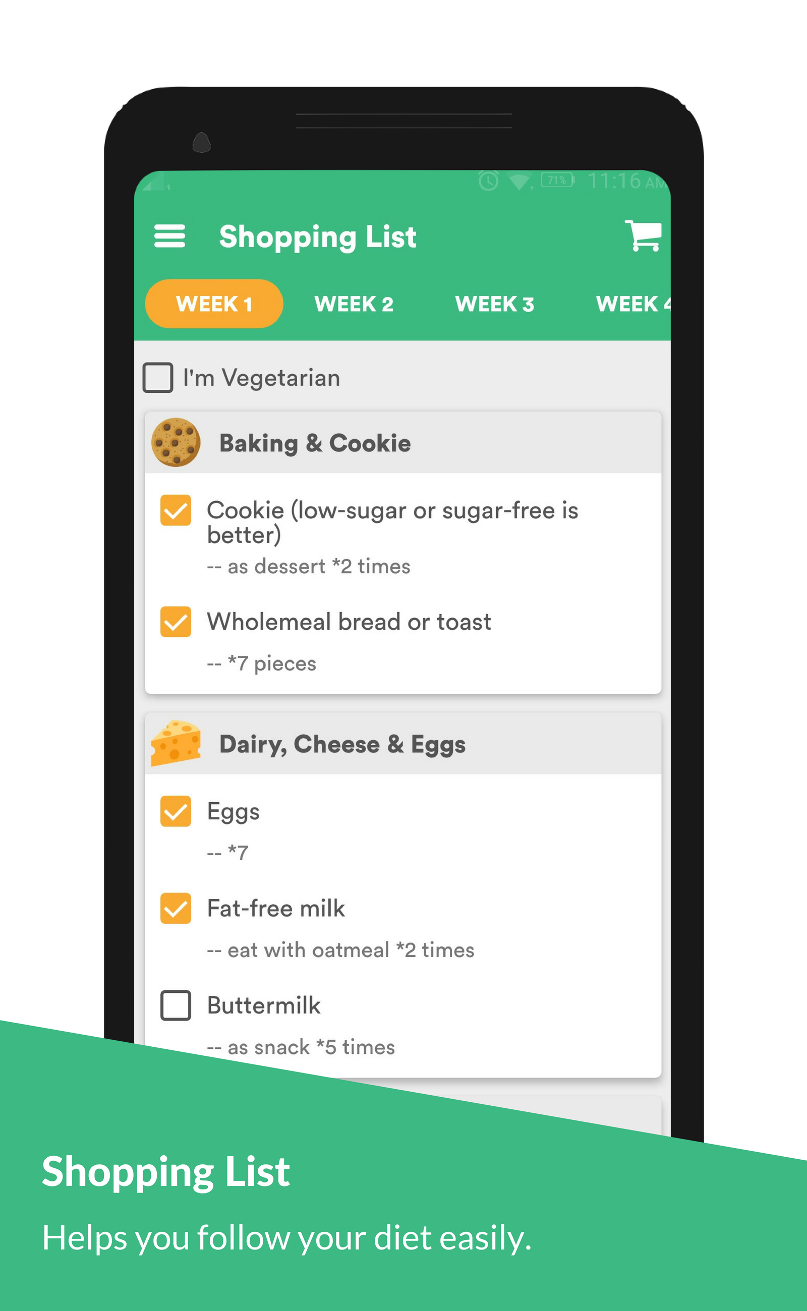 اسکرین شات 5 برنامه Weight Loss Coach: Lose Weight