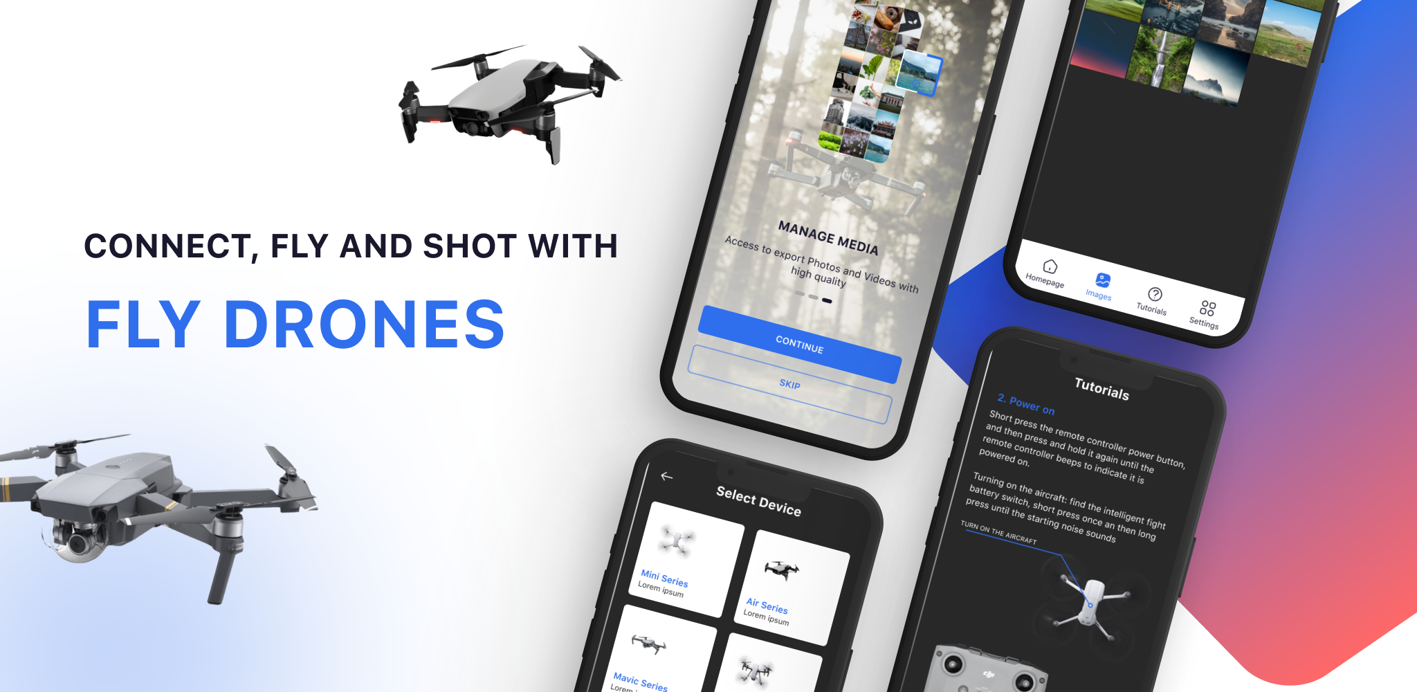 اسکرین شات 2 برنامه Fly Drone Camera Remote View