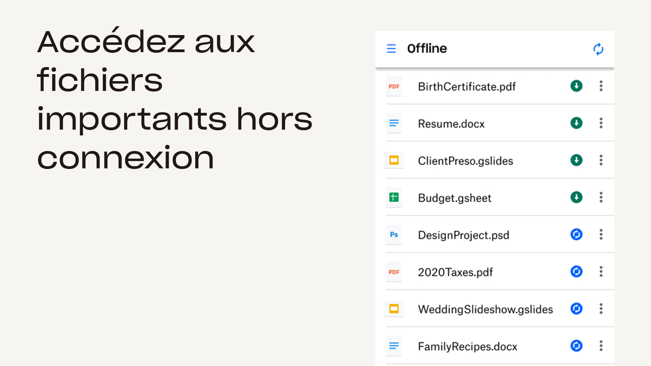اسکرین شات 7 برنامه Dropbox: Files & Cloud Storage