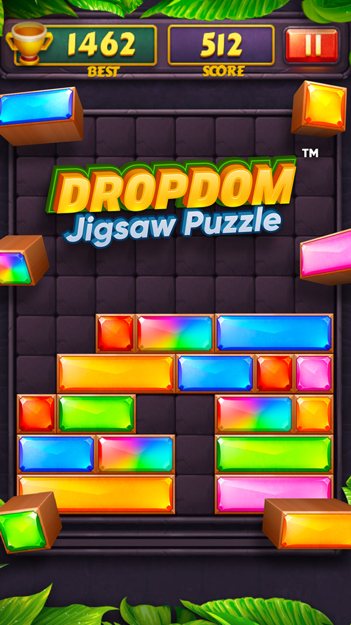 اسکرین شات 2 بازی Dropdom - Jewel Blast