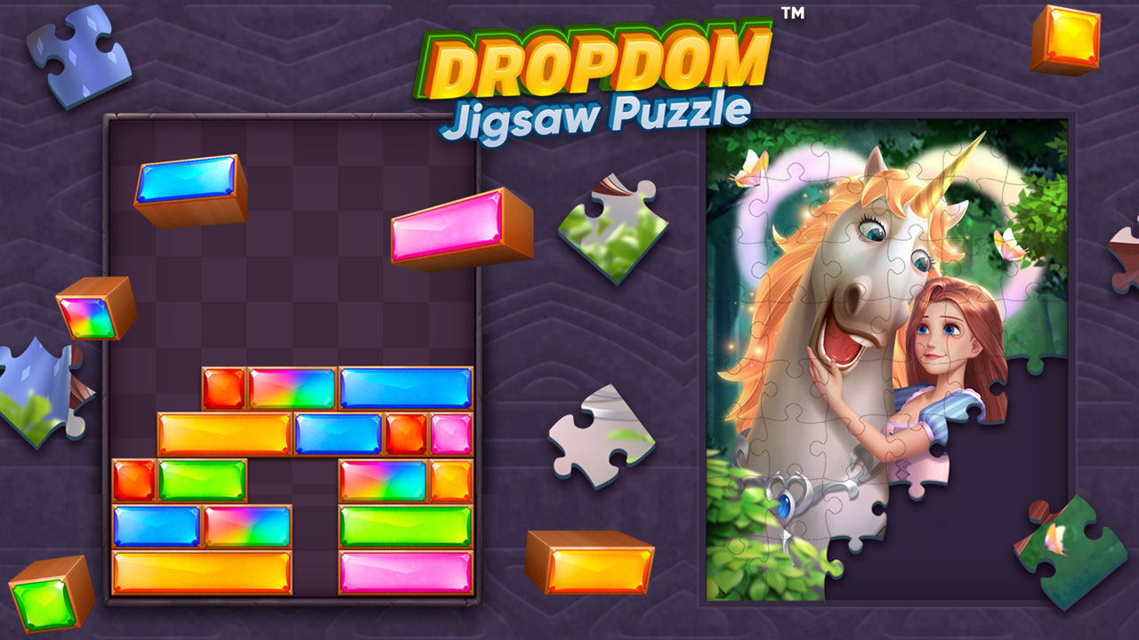 اسکرین شات 3 بازی Dropdom - Jewel Blast