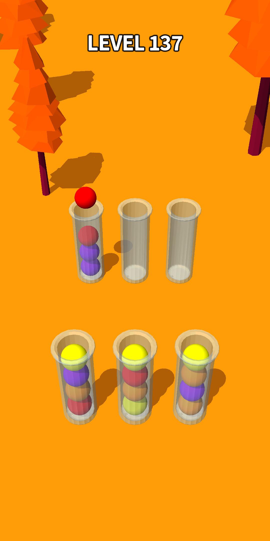 اسکرین شات 3 بازی Color Sort 3D: Sorting Puzzle