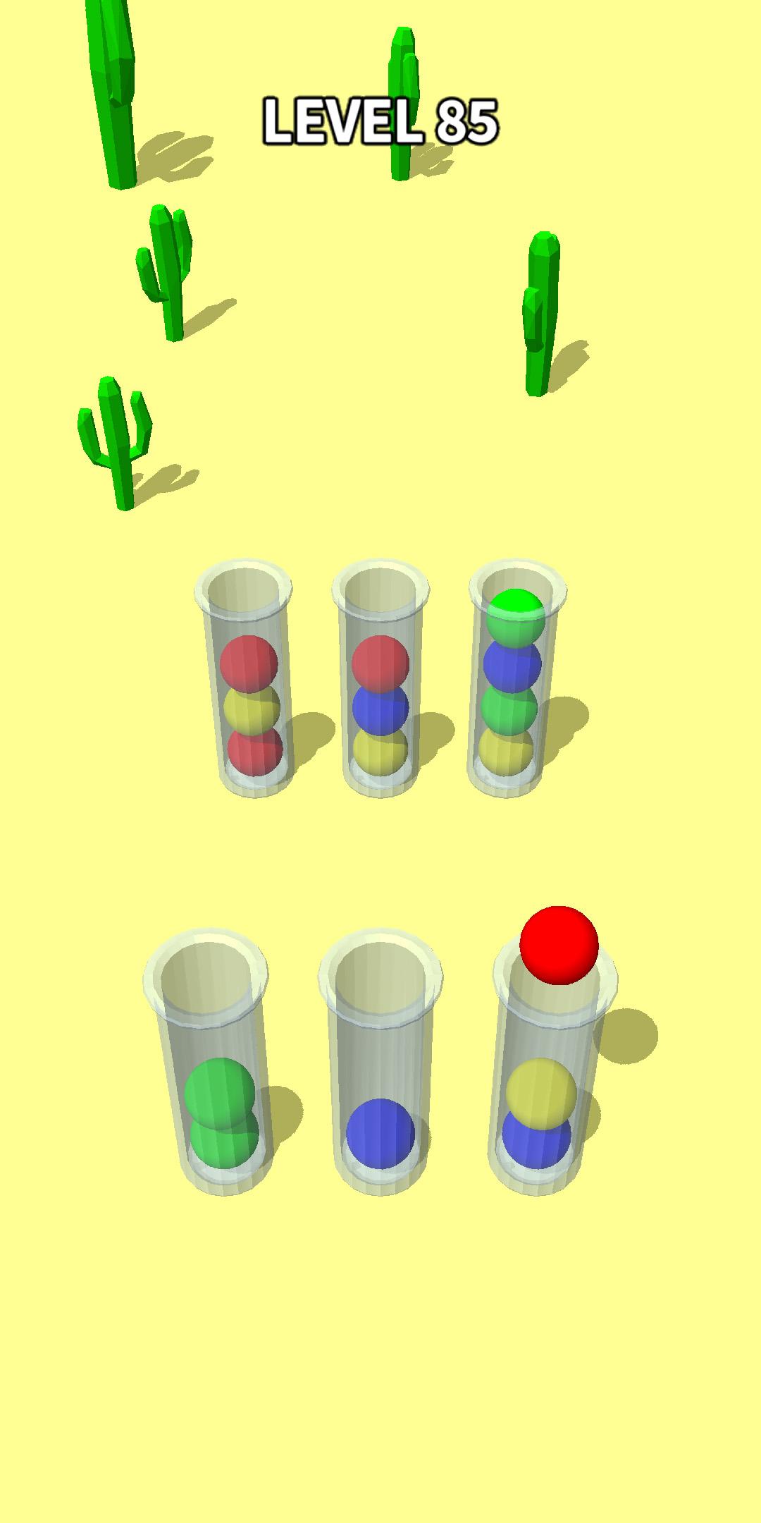 اسکرین شات 2 بازی Color Sort 3D: Sorting Puzzle