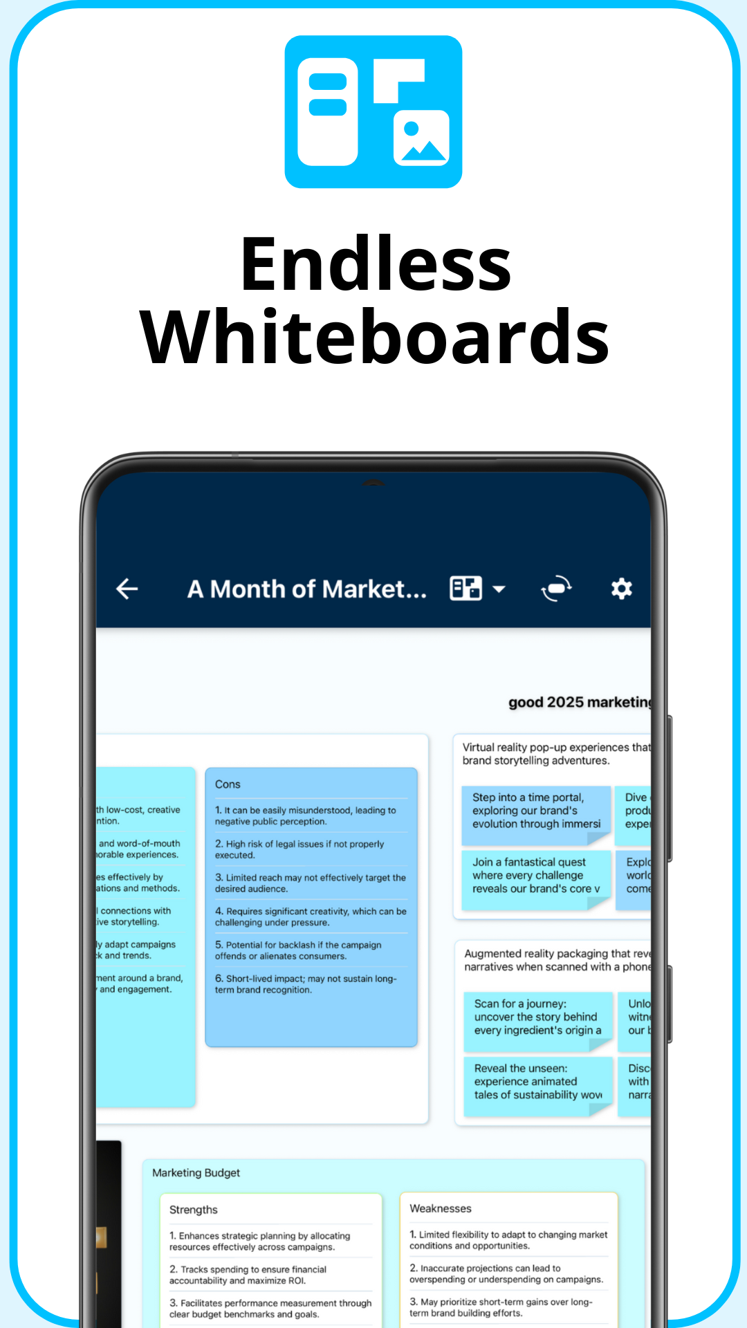 اسکرین شات 6 برنامه AYOA - Mind Mapping