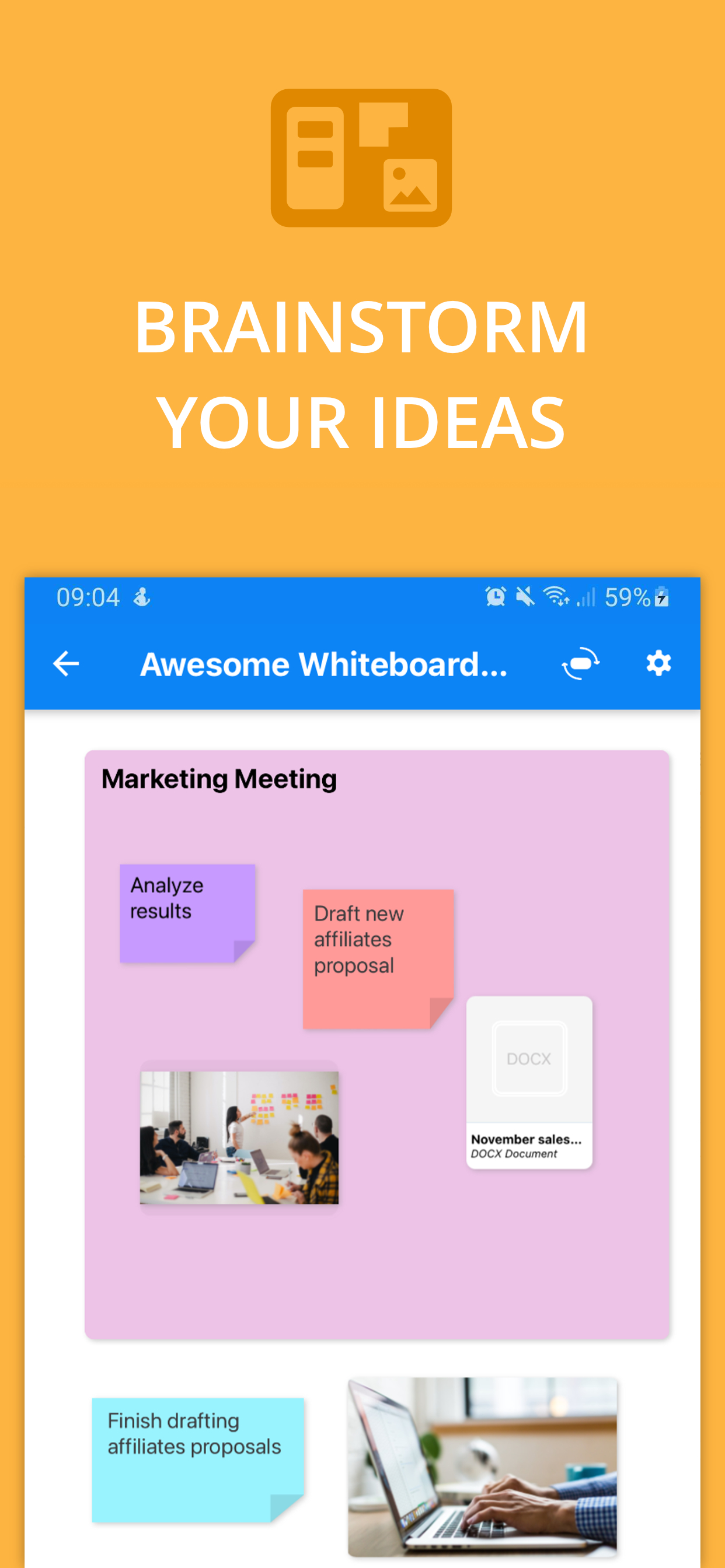 اسکرین شات 4 برنامه Ayoa: ultimate mind mapping