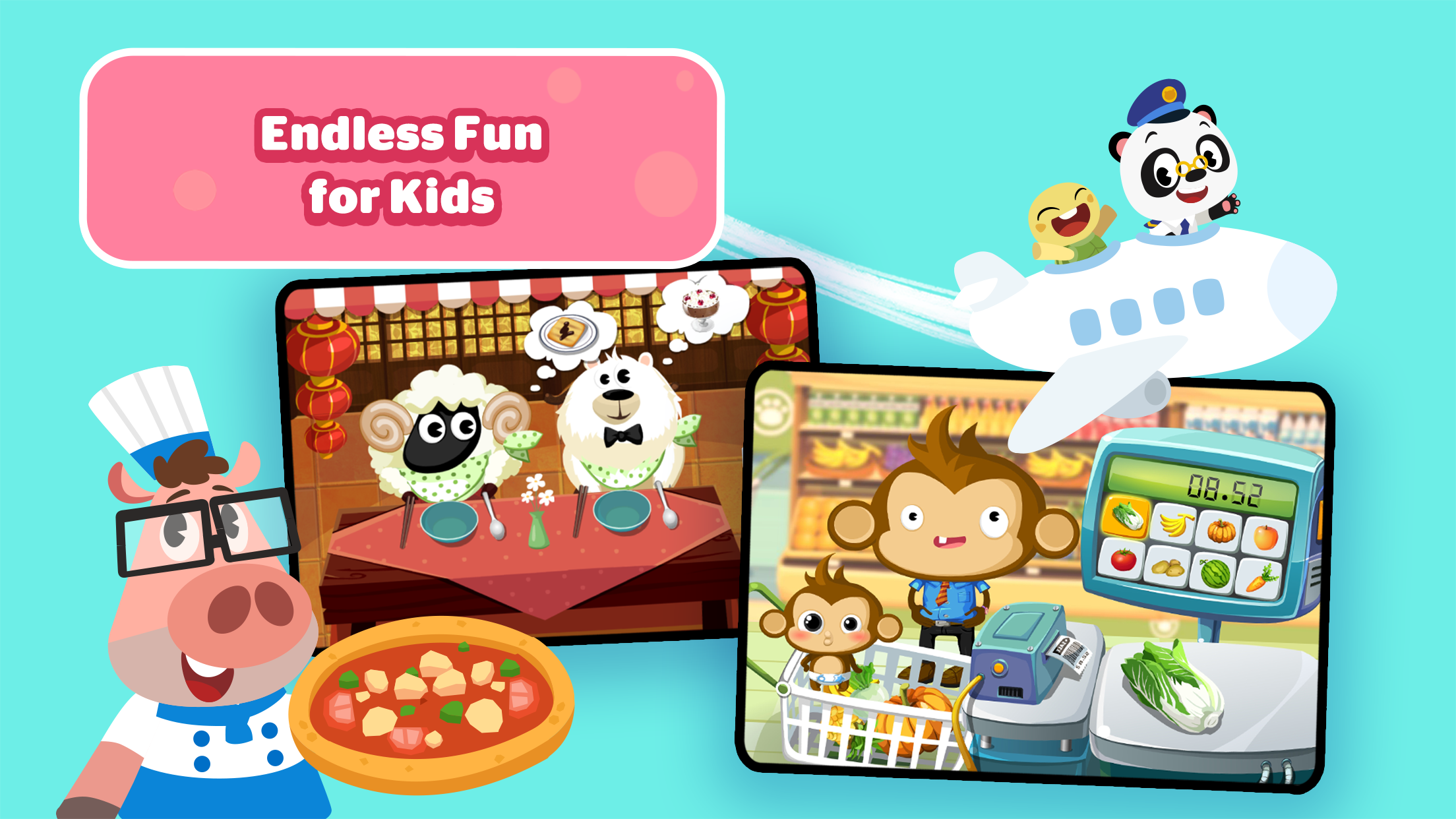 اسکرین شات 3 برنامه Dr. Panda Classics